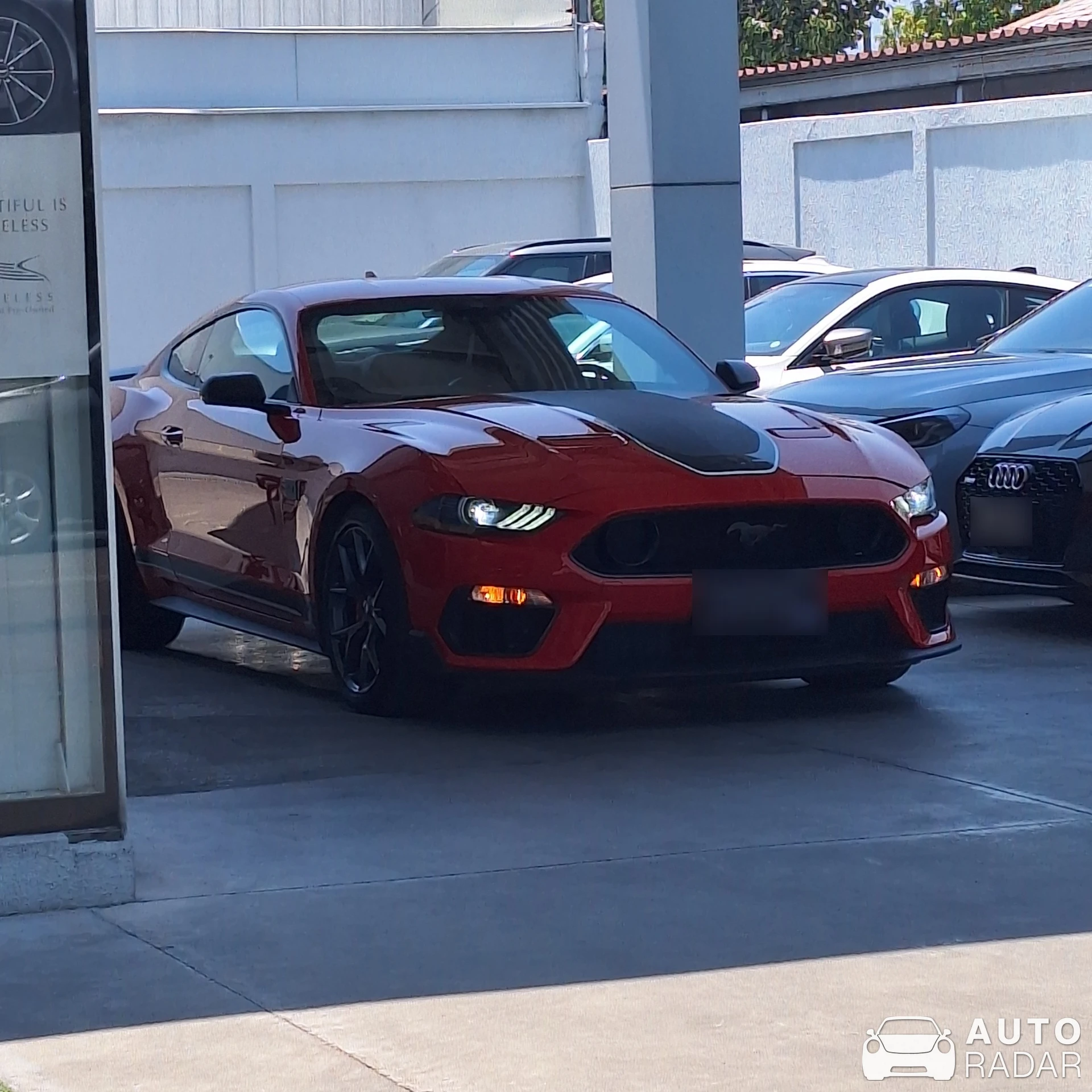 Ford Mustang Mach 1 S550 spotted in Vitacura, Chile