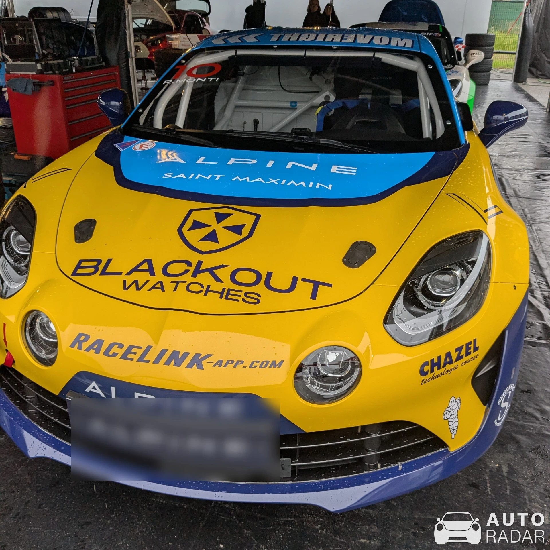 Alpine A110 Cup spotted in Caupenne-d'Armagnac