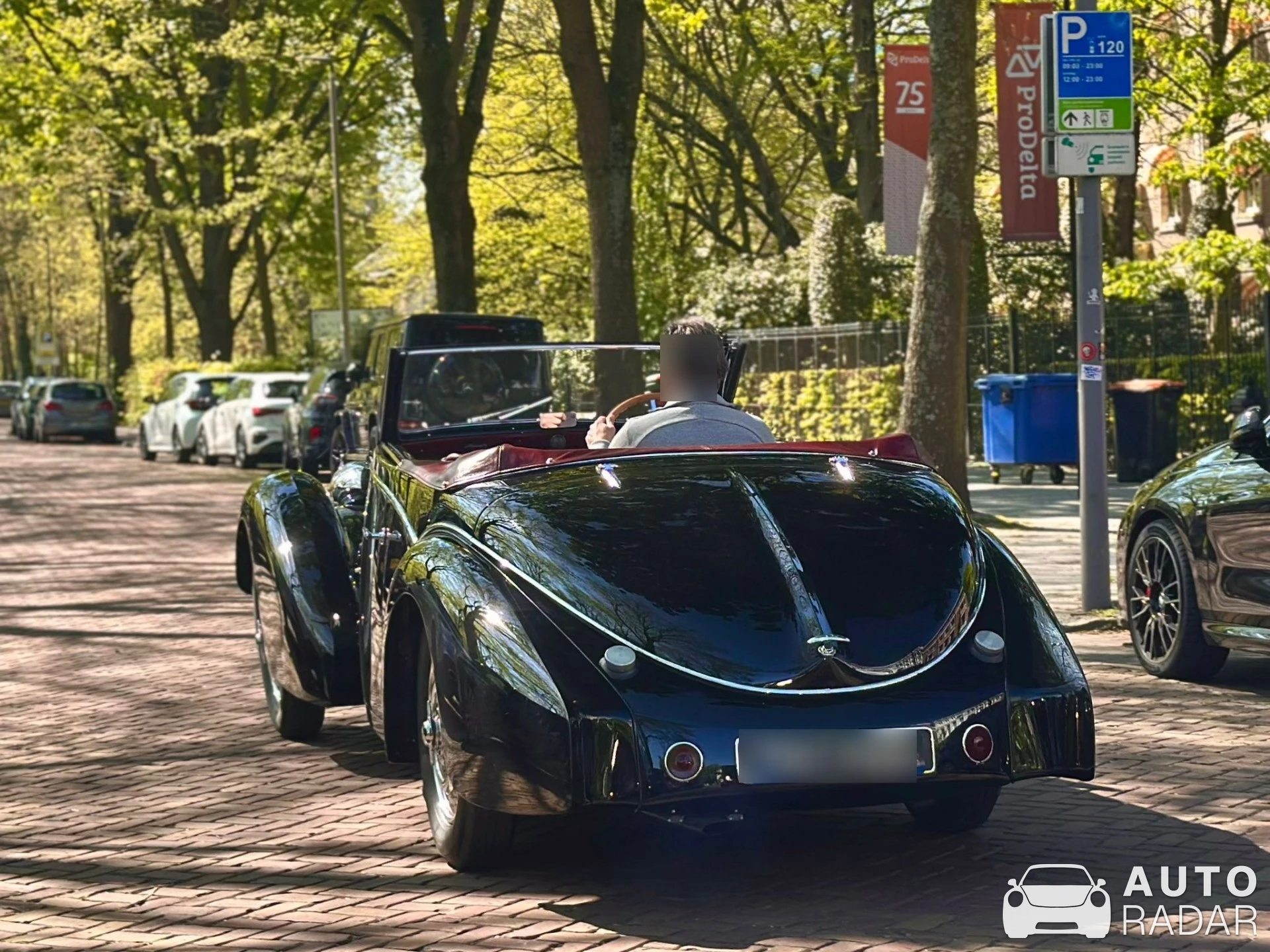 Bugatti Type 57 Roadster Grand Raid Gangloff spotted in Rotterdam