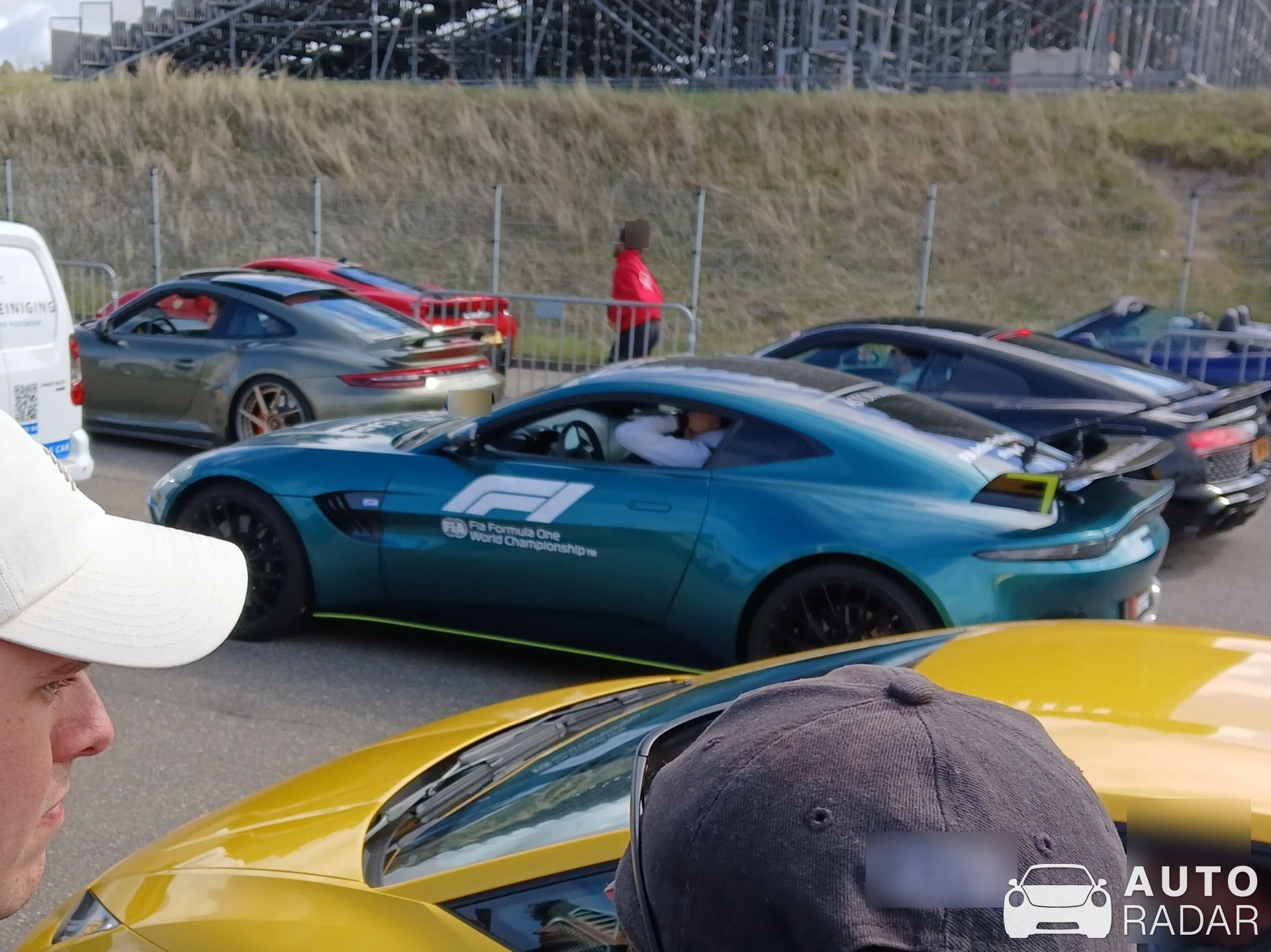 Aston Martin Vantage F1 Safety Car spotted in Zandvoort
