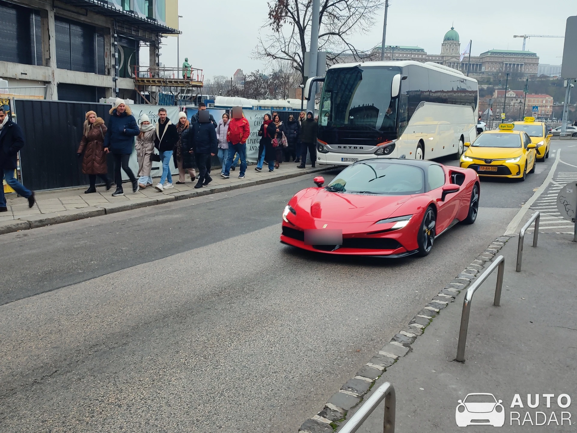 Ferrari SF90 Stradale spotted in Budapest, Hungary