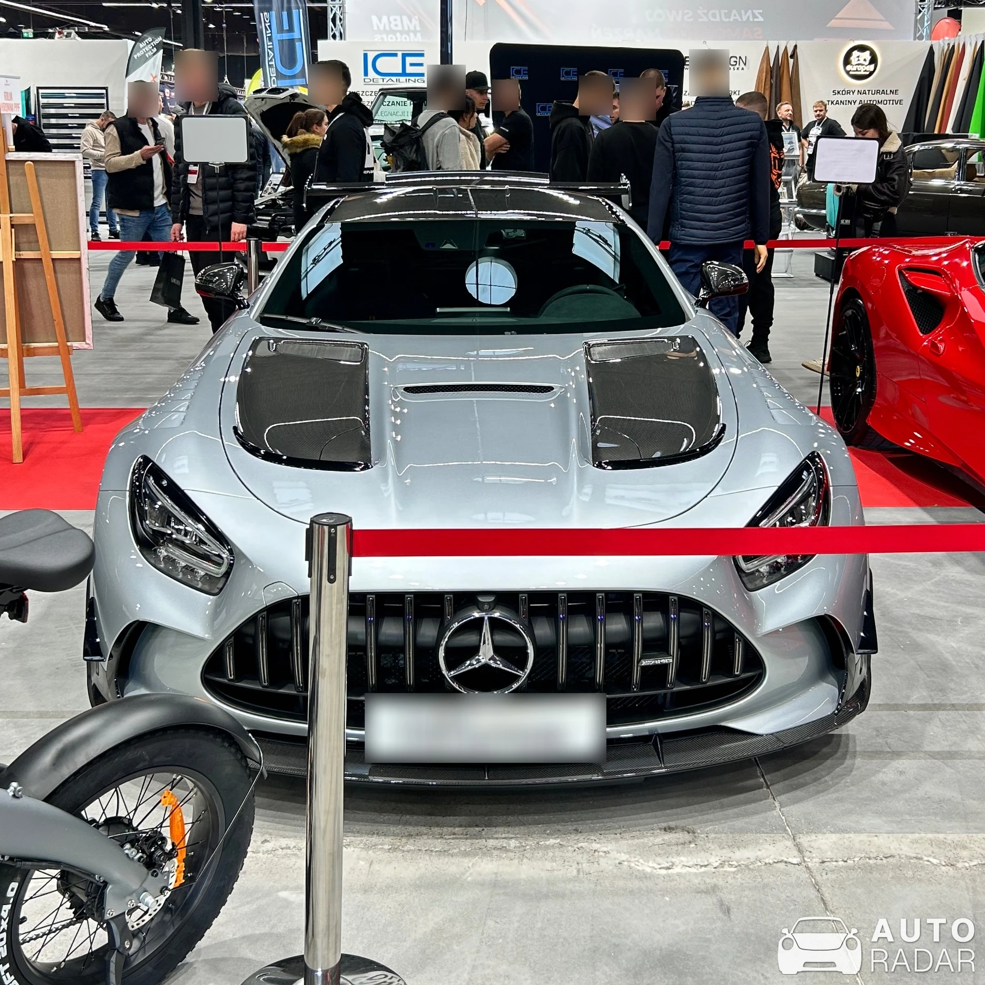 Mercedes-AMG GT Black Series C190 spotted in Nadarzyn, Poland