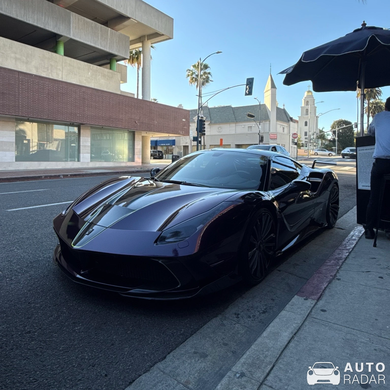 Ferrari 488 GTB Mansory Siracusa 4XX spotted in Beverly Hills, United States