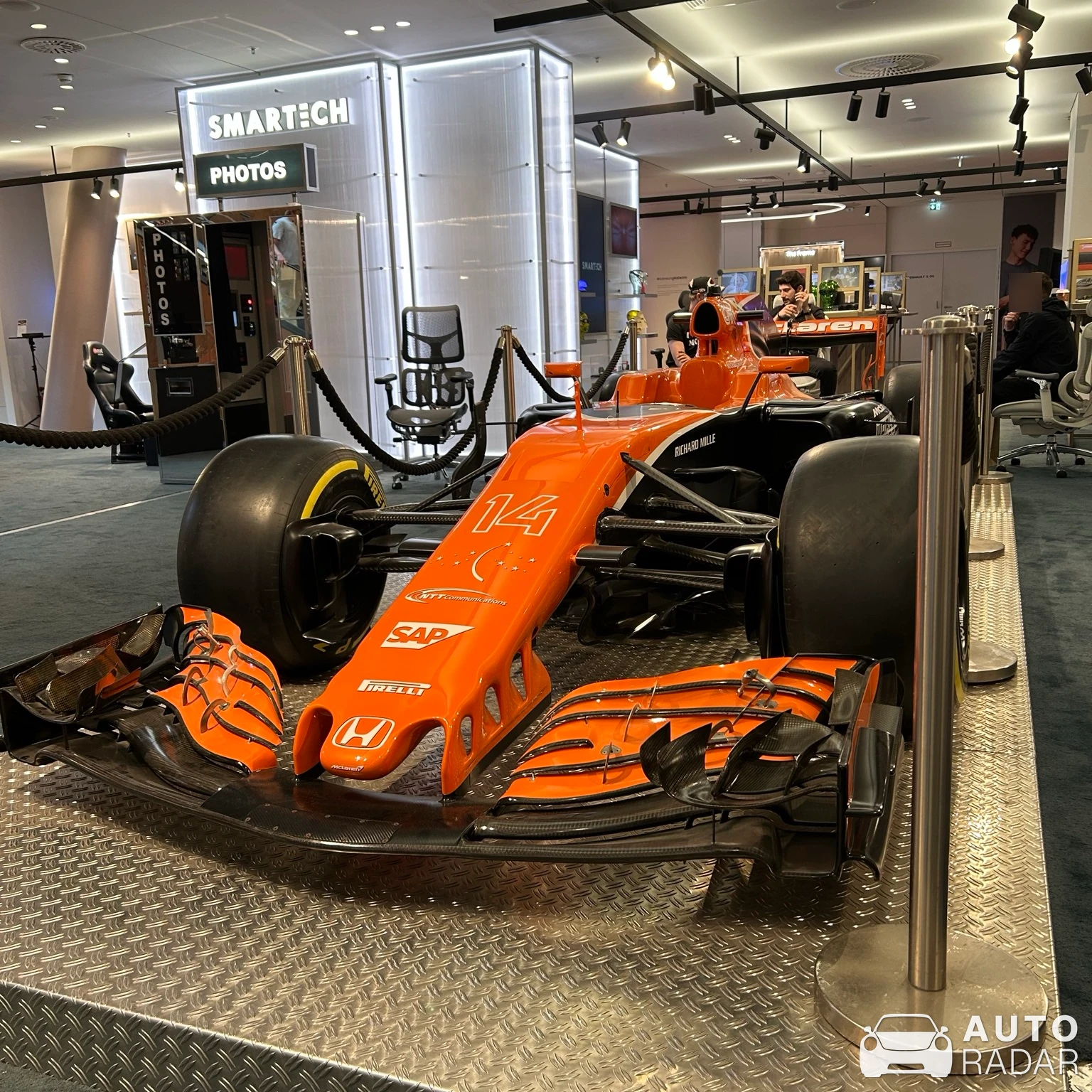 McLaren MCL32 spotted in Berlin