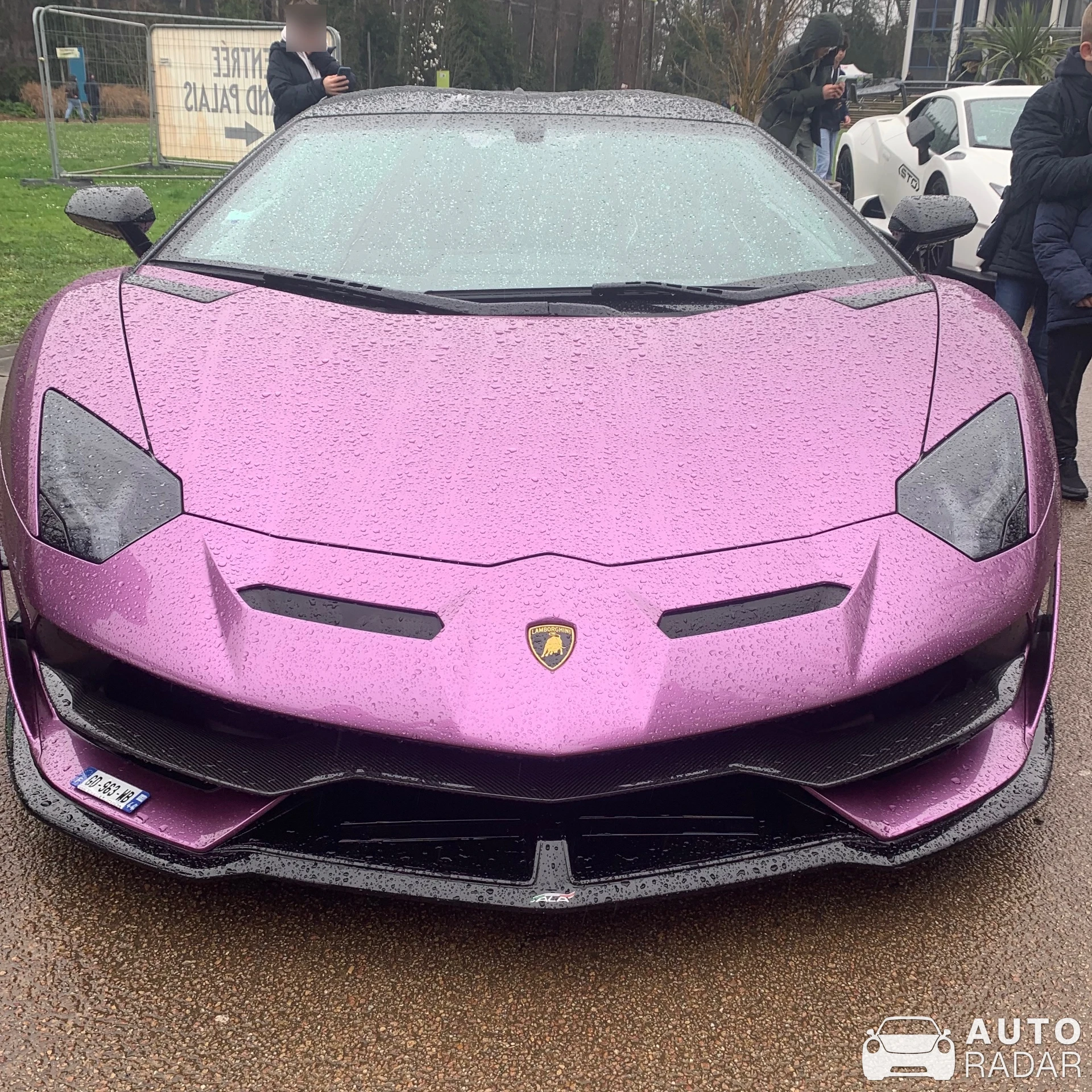 Lamborghini Aventador LP770-4 SVJ Roadster spotted in Nantes, France