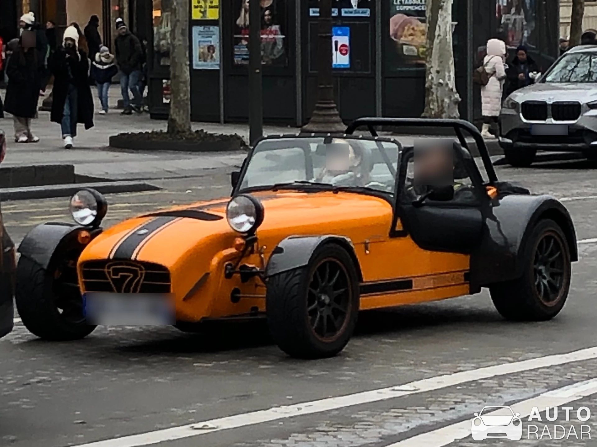 Caterham Super Seven spotted in Paris, France