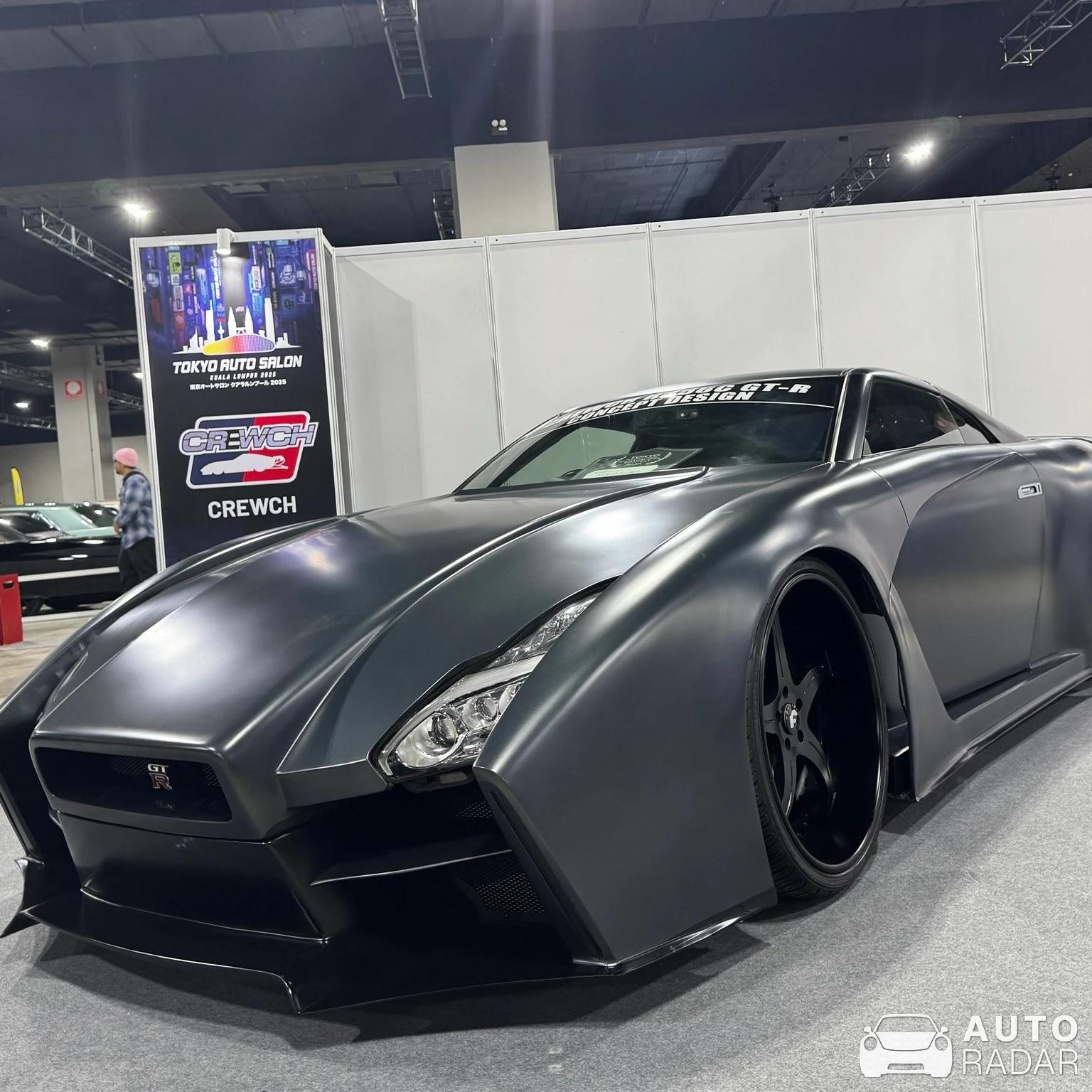 Nissan Crewch R356C GT-R Concept Design spotted in Kuala Lumpur