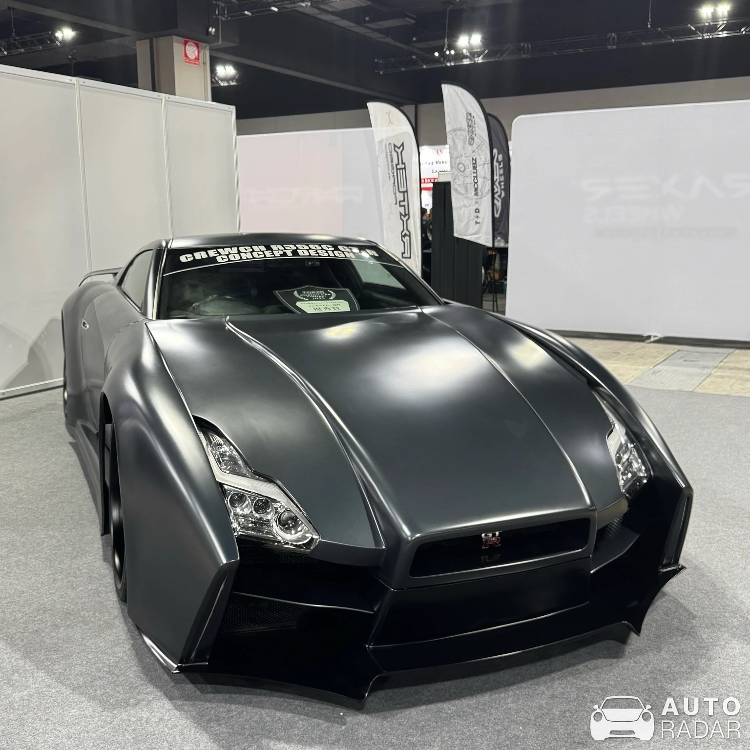 Nissan Crewch R356C GT-R Concept Design spotted in Kuala Lumpur, Malaysia