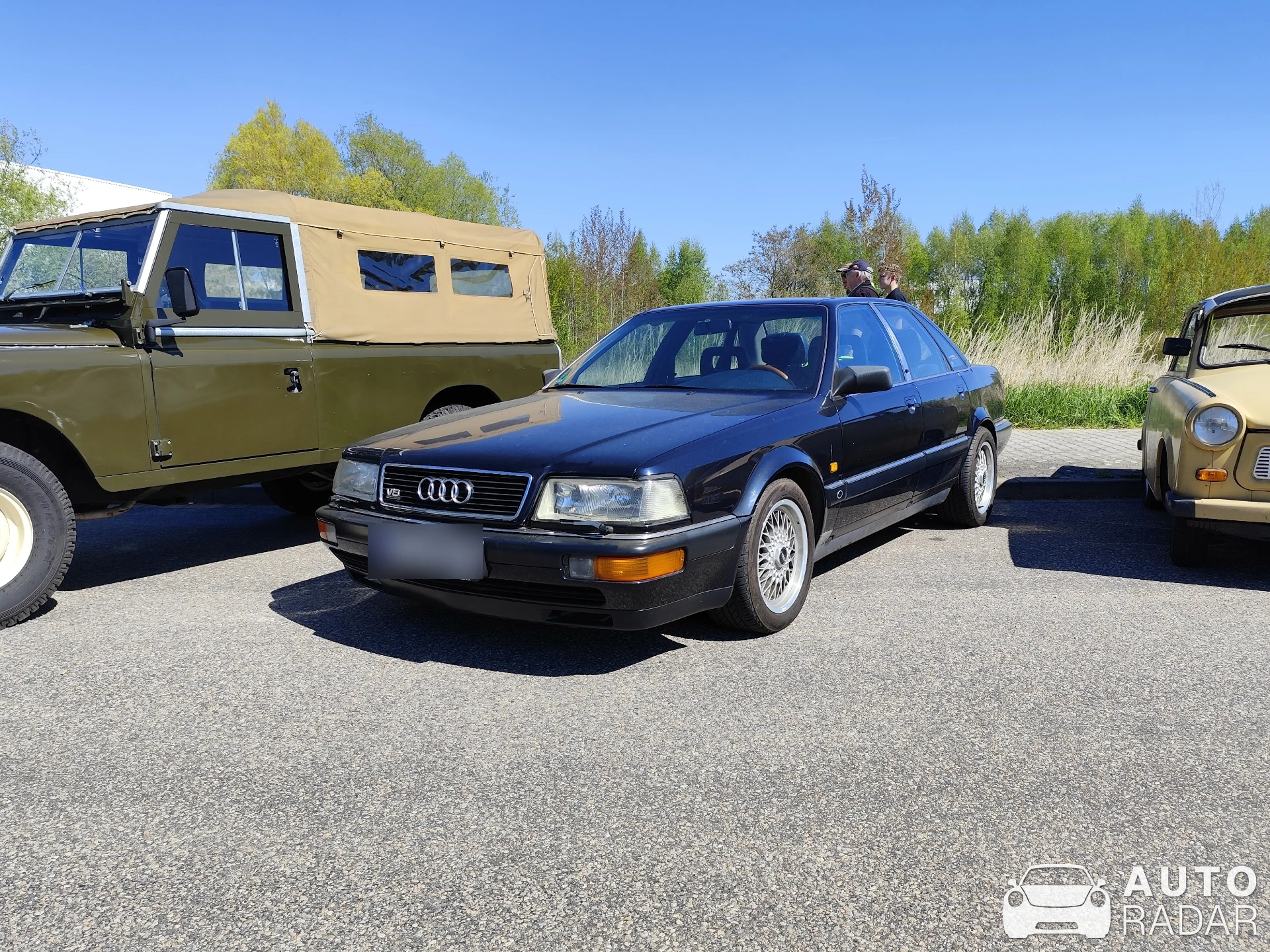 Audi V8 spotted in Hartmannsdorf