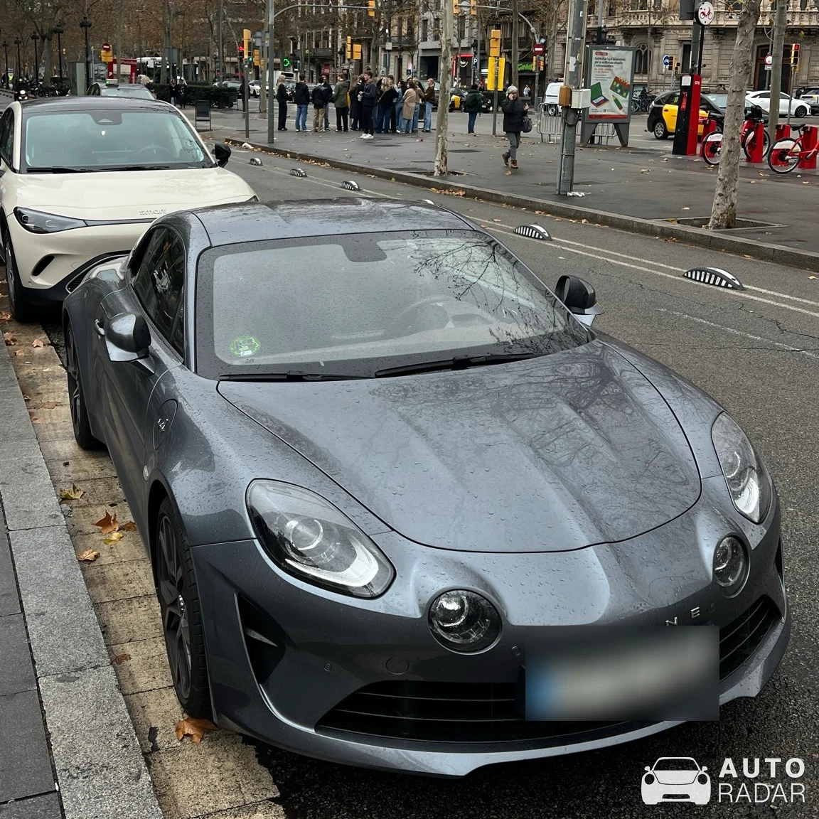 Alpine A110 spotted in Barcelona, Spain