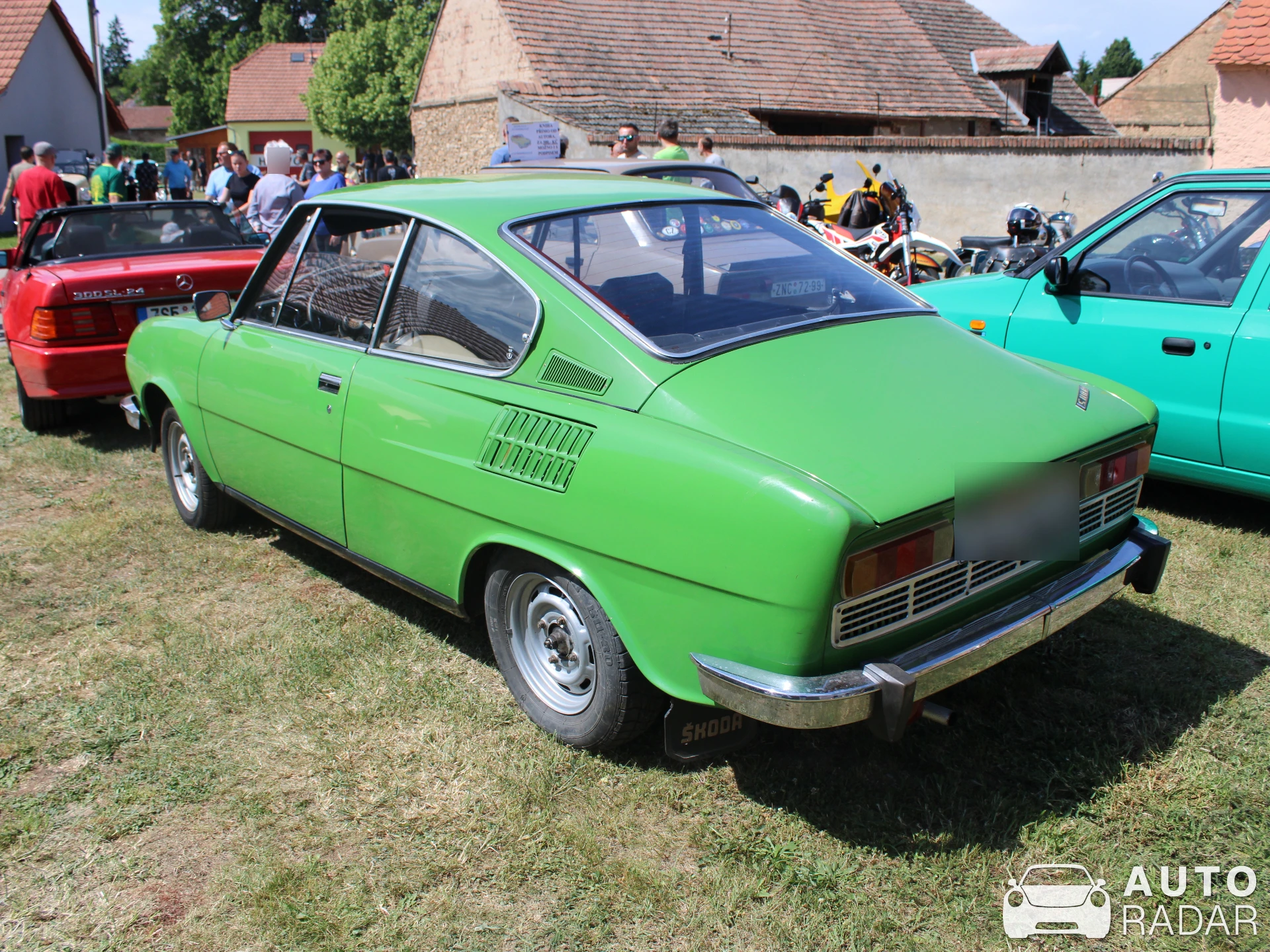 Škoda 110R spotted in Skalice, Czech Republic