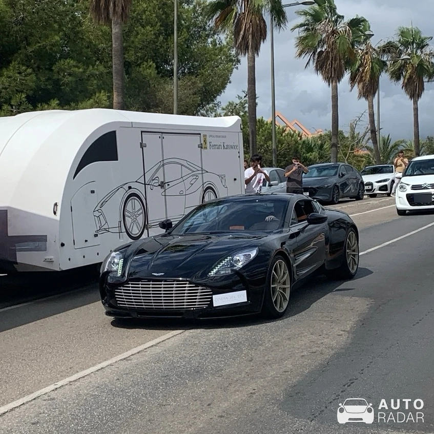 Aston Martin One-77 spotted in Marbella, España