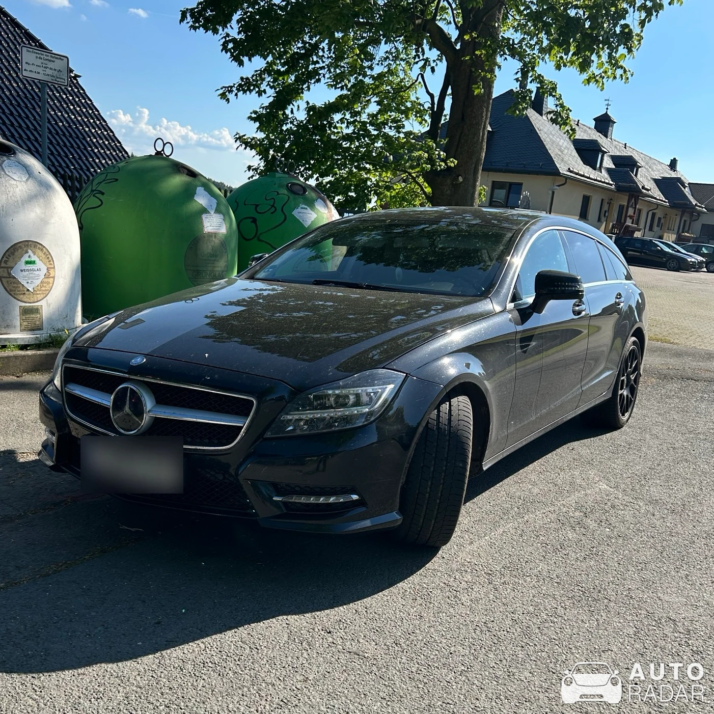 Mercedes-Benz CLS 63 AMG X218 Shooting Brake spotted in Lößnitz