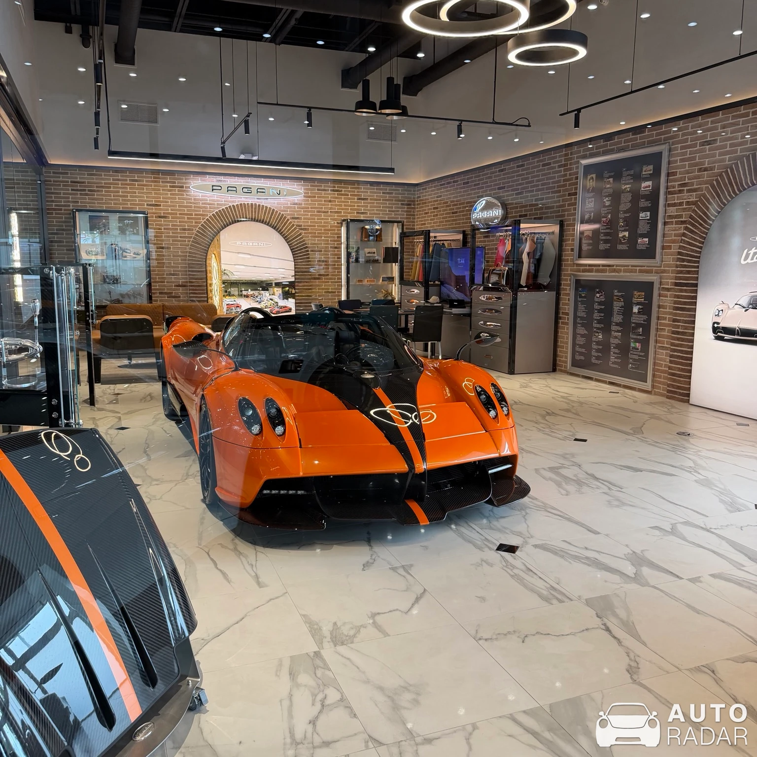 Pagani Huayra Roadster BC Tempesta spotted in North Miami Beach