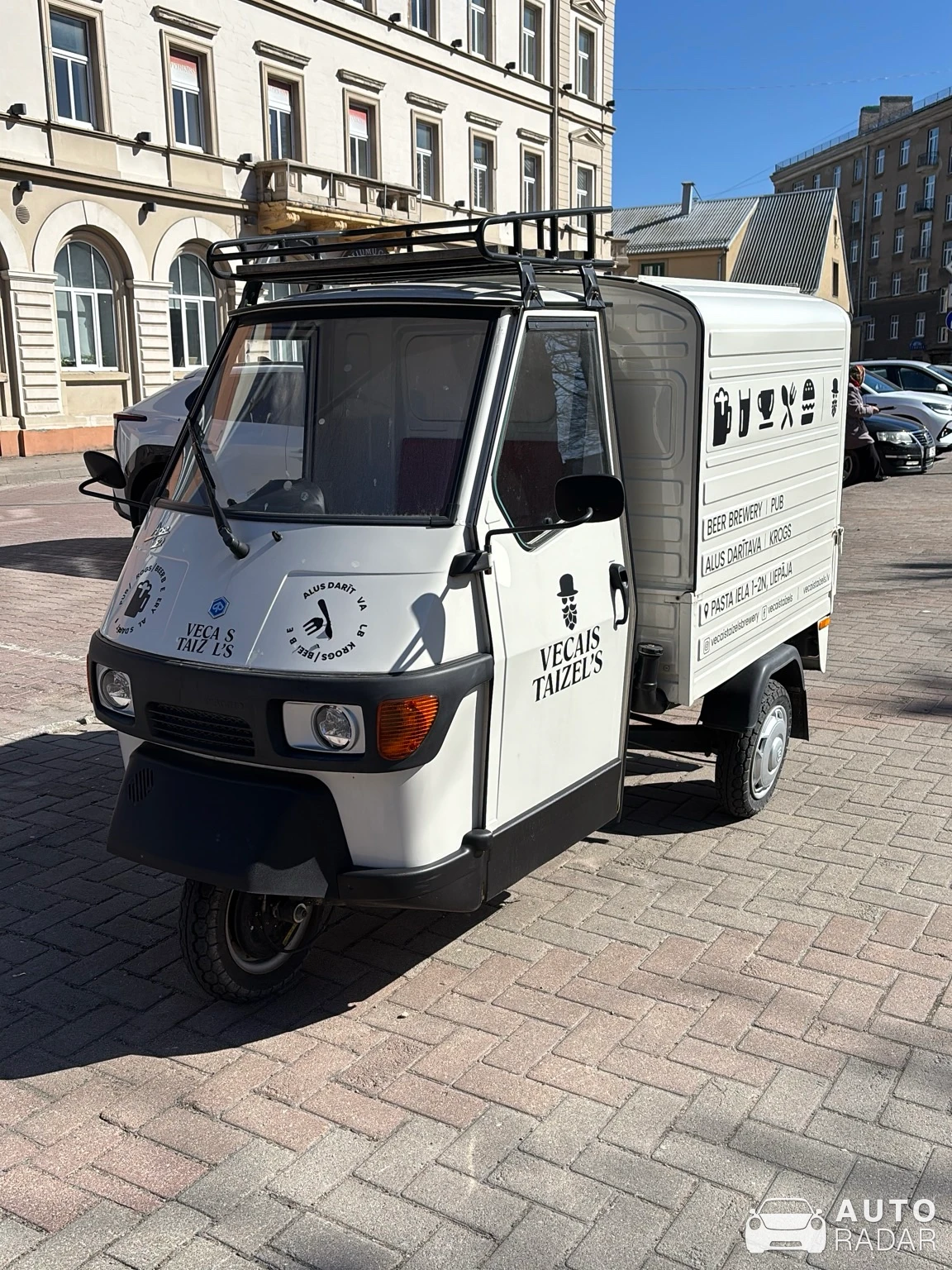 Piaggio Ape spotted in Liepāja