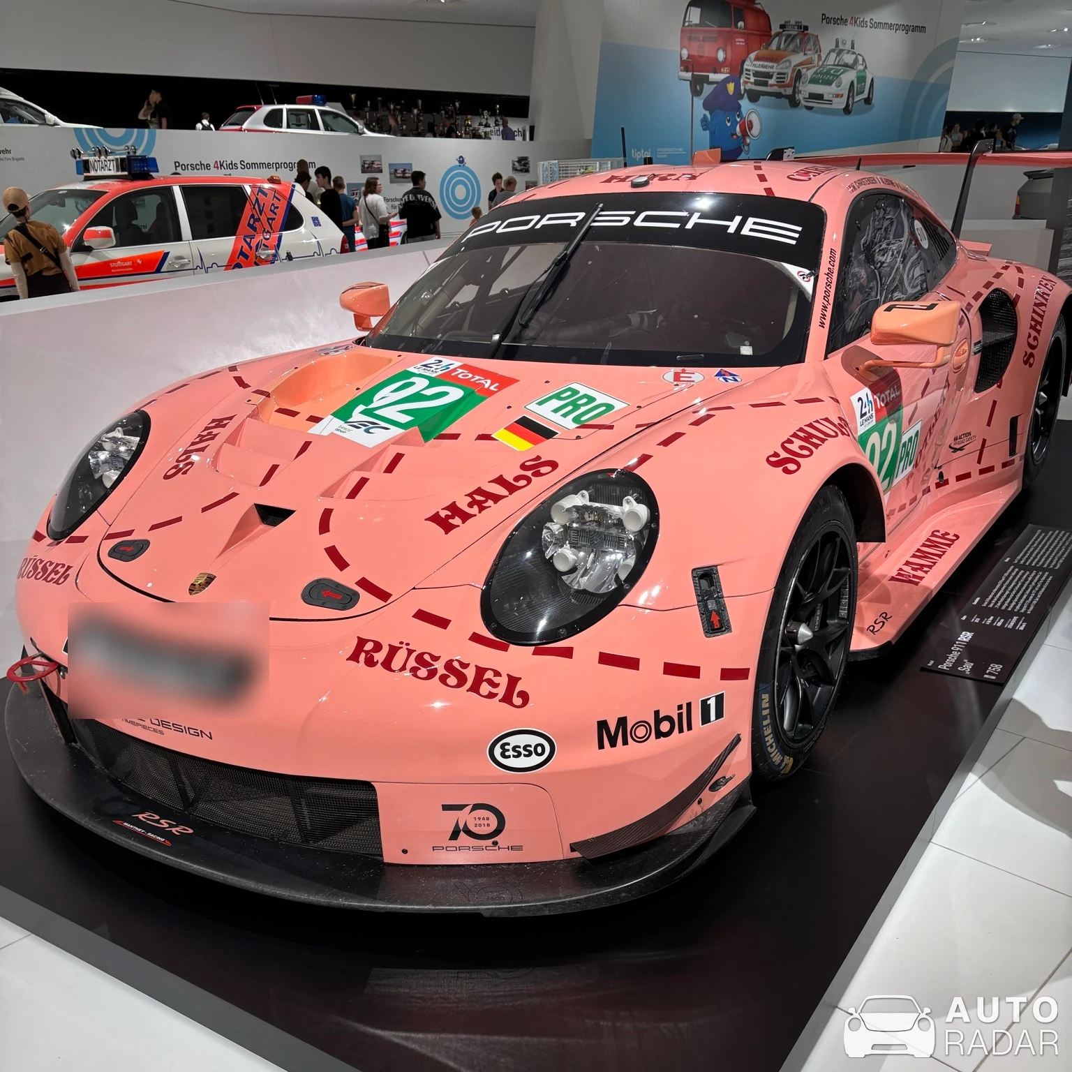 Porsche 992 RSR spotted in Stuttgart