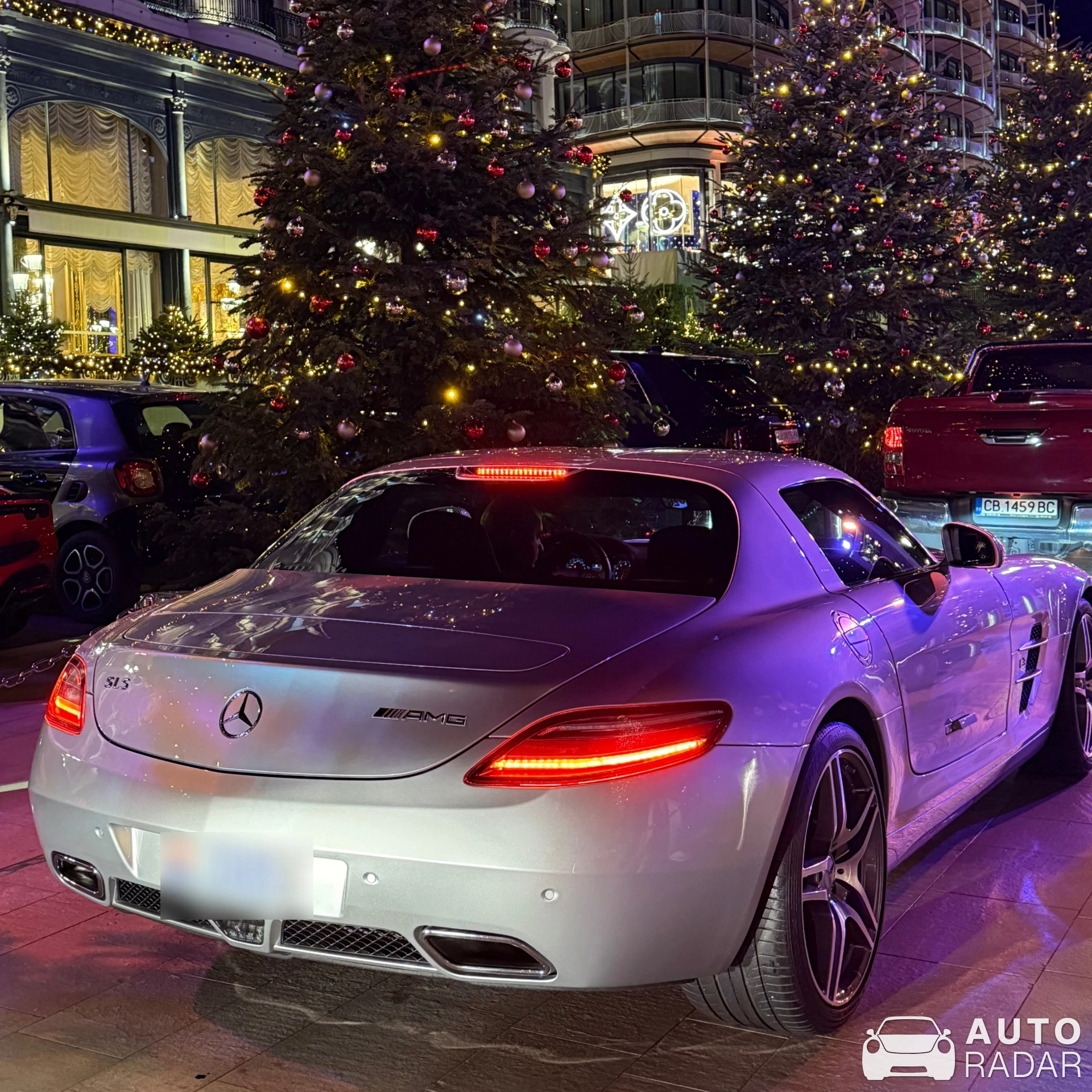 Mercedes-Benz SLS AMG spotted in Monaco, Monaco