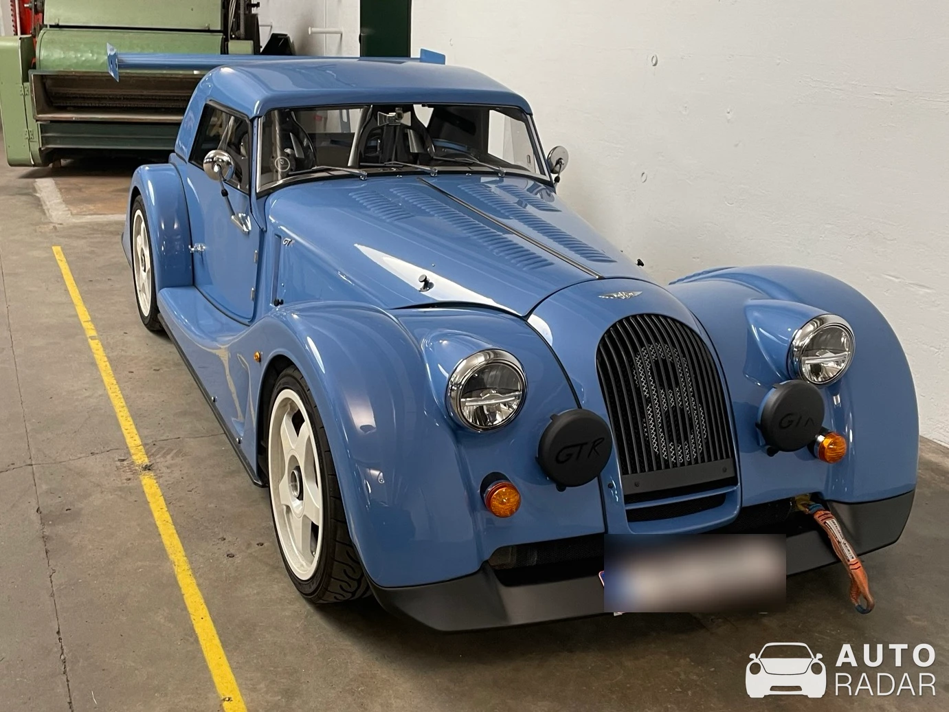 Morgan Plus 8 GTR spotted in Vejle