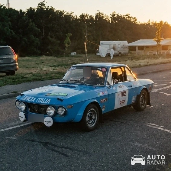 Lancia Fulvia HF spotted in Blagnac