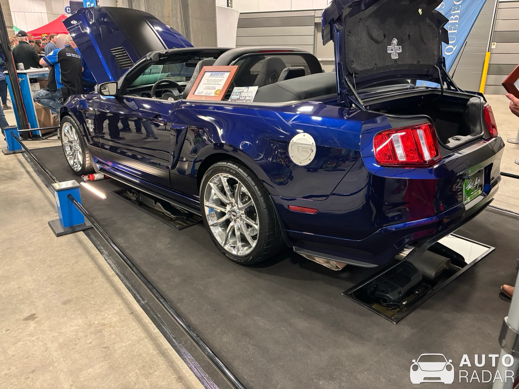 Ford Mustang Shelby GT500 Super Snake Convertible spotted in Québec