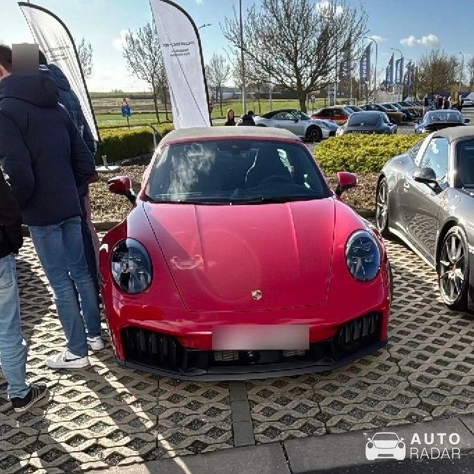 Porsche 992 Targa 4 GTS Cabriolet MkII spotted in Ingelmunster