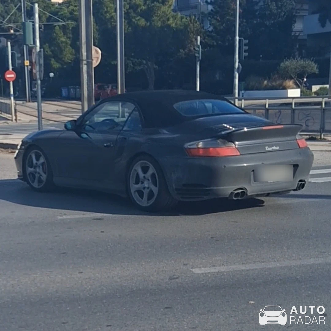 Porsche 996 Turbo Cabriolet spotted in Voula, Greece