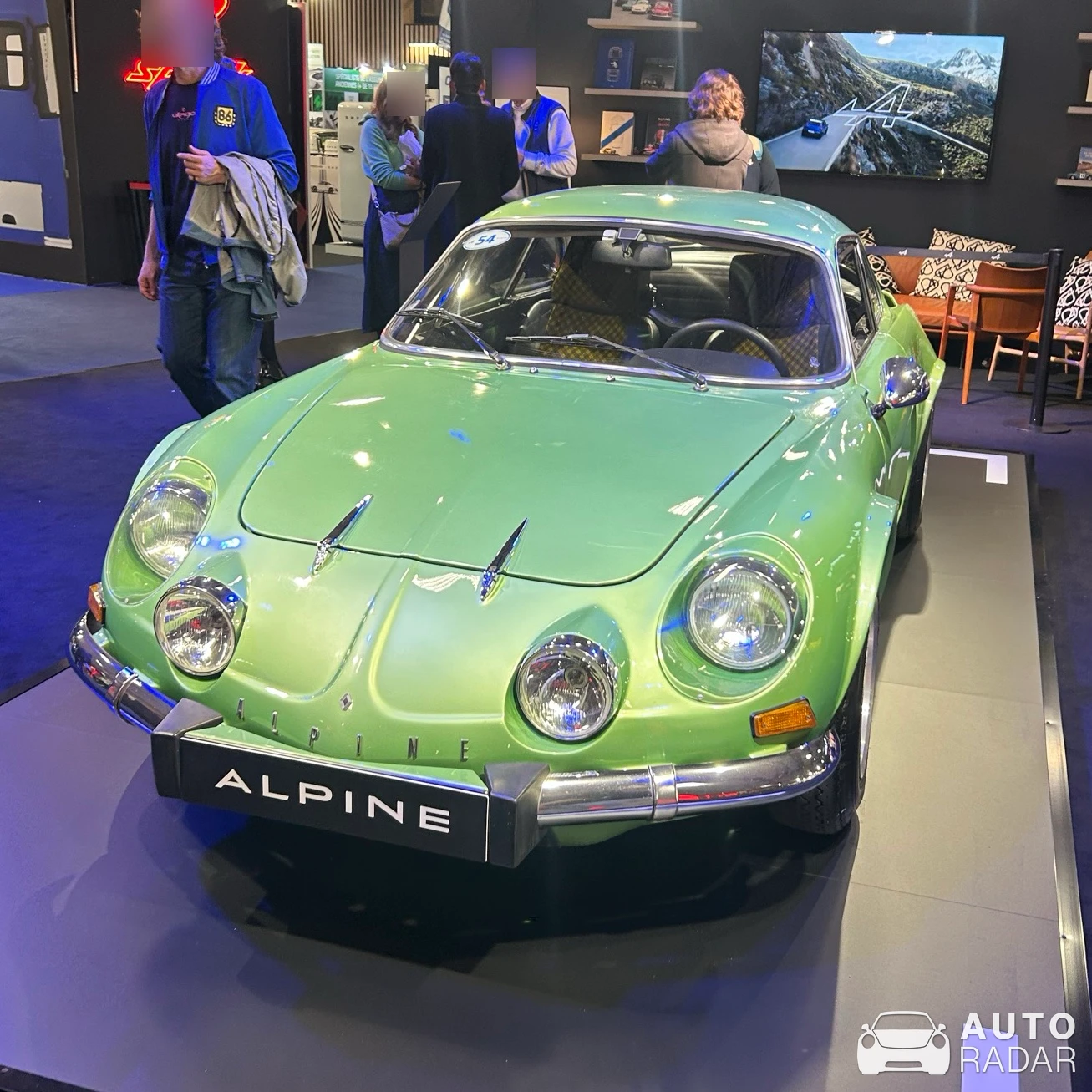 Alpine A110 spotted in Paris, France