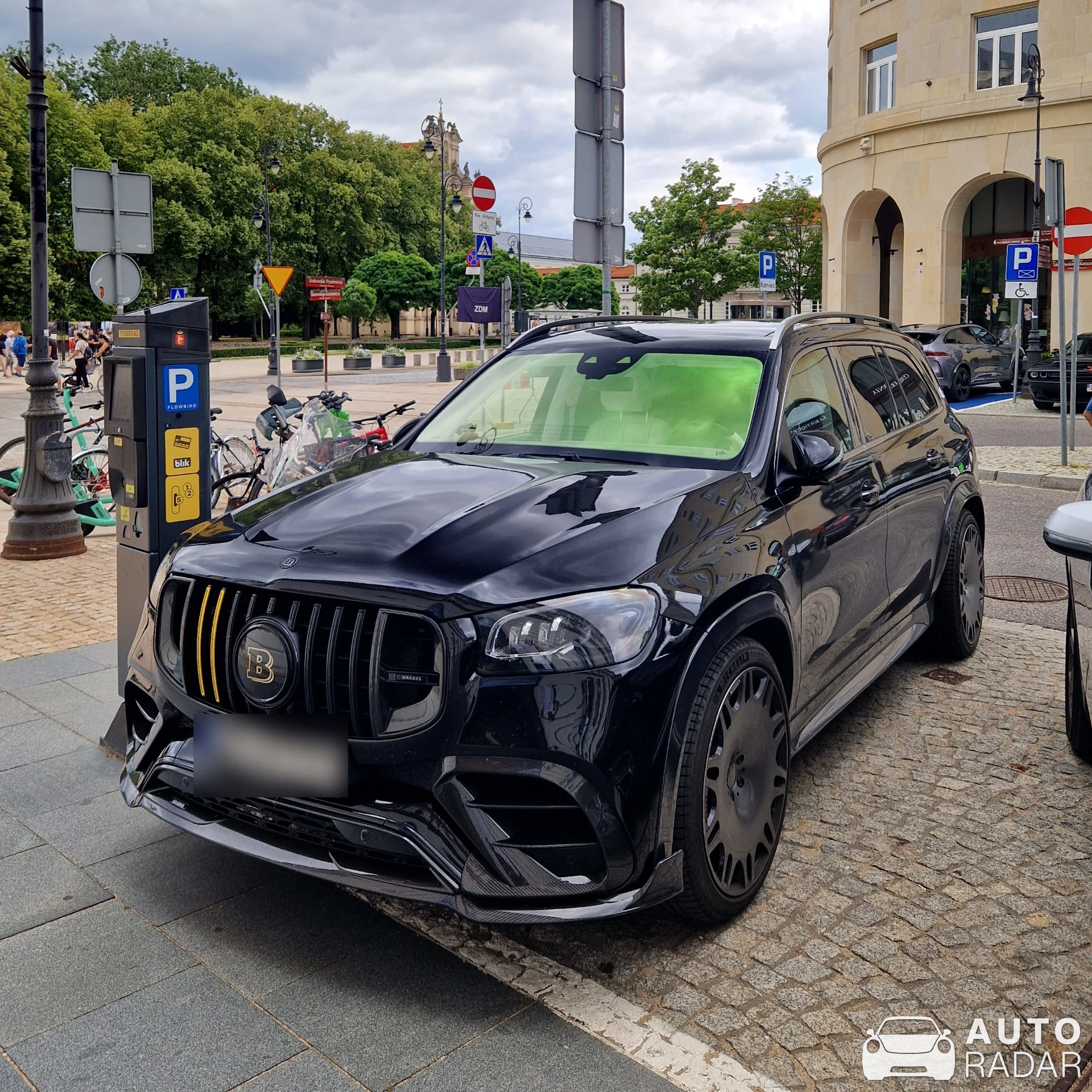 Mercedes-Maybach Brabus GLS 800 spotted in Warszawa