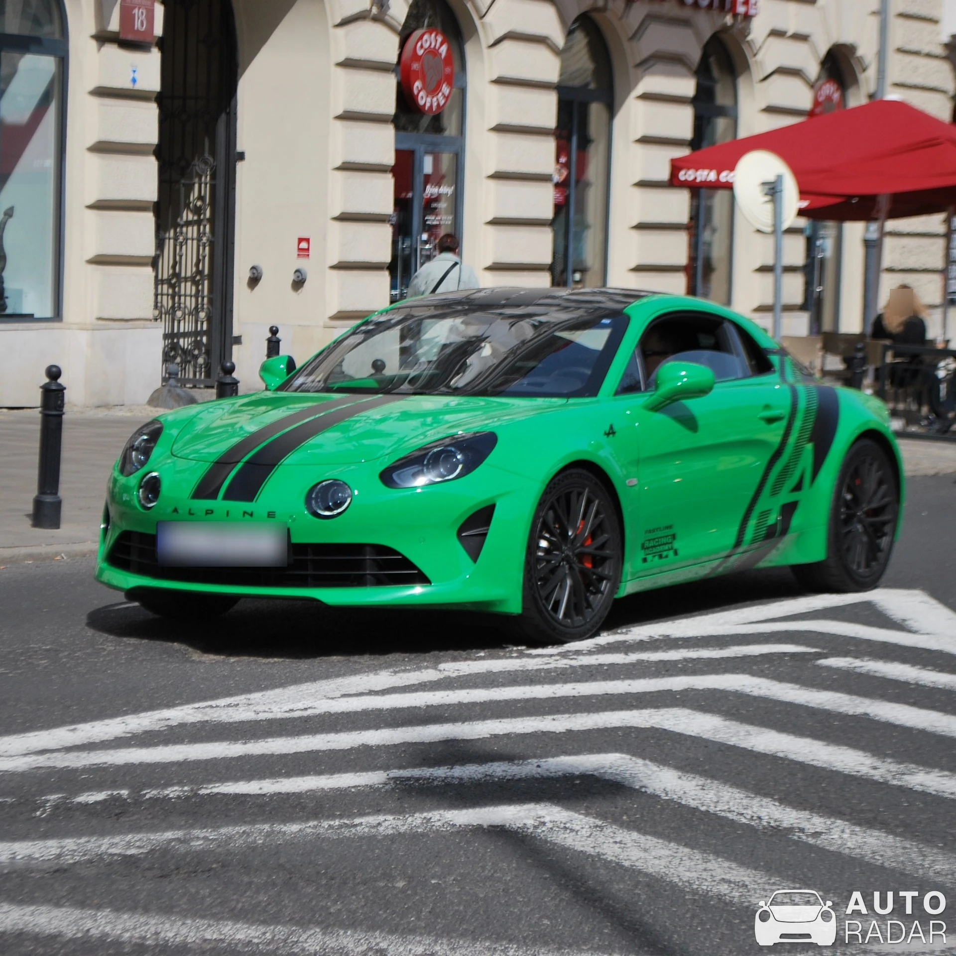 Alpine A110 S spotted in Warszawa, Poland
