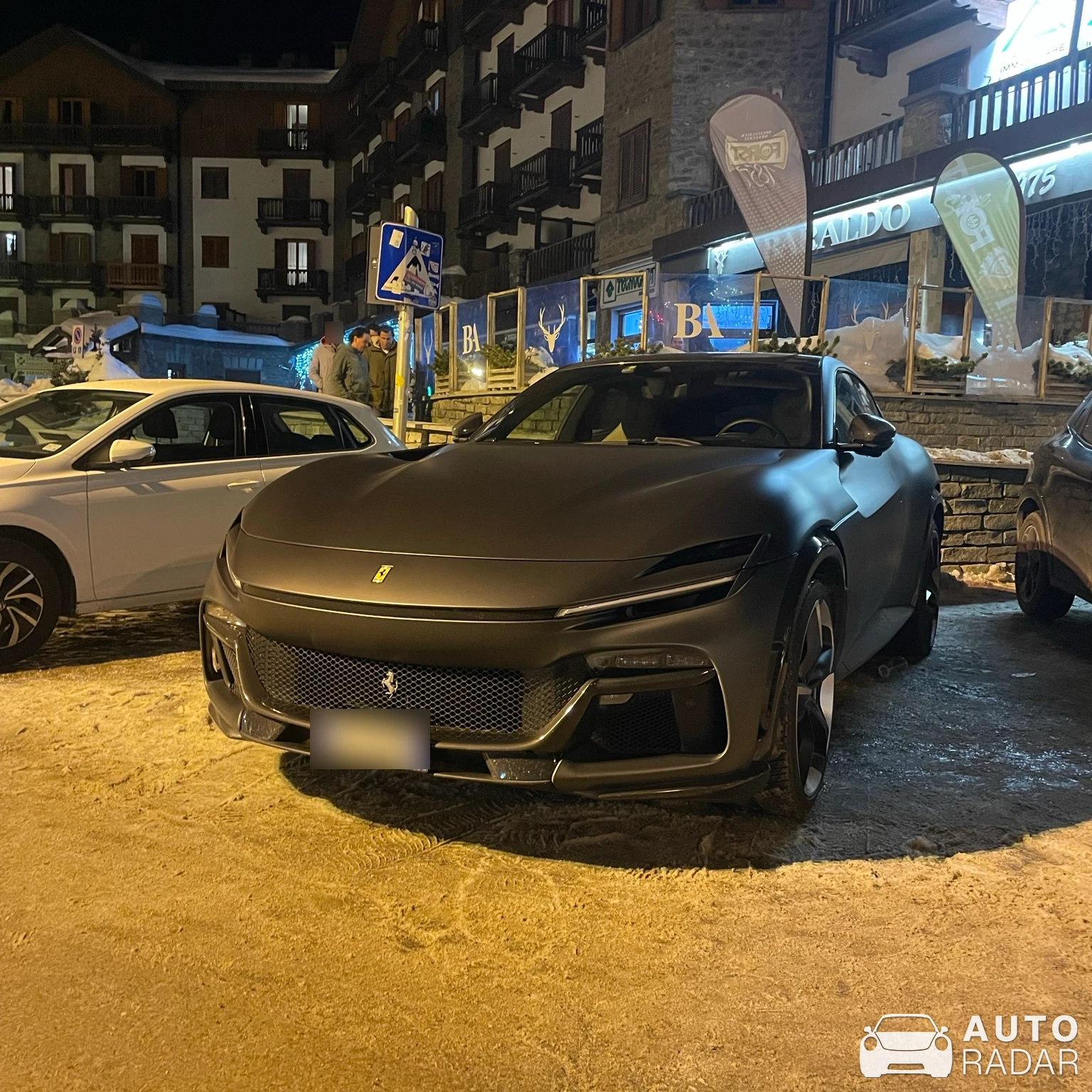 Ferrari Purosangue spotted in Sestriere, Italia