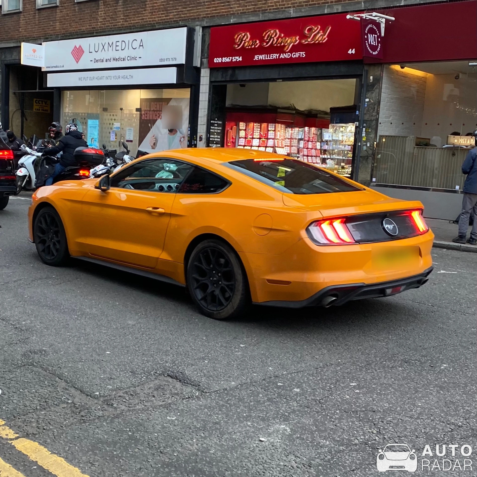Ford Mustang 2.3 Ecoboost spotted in Greater London, United Kingdom