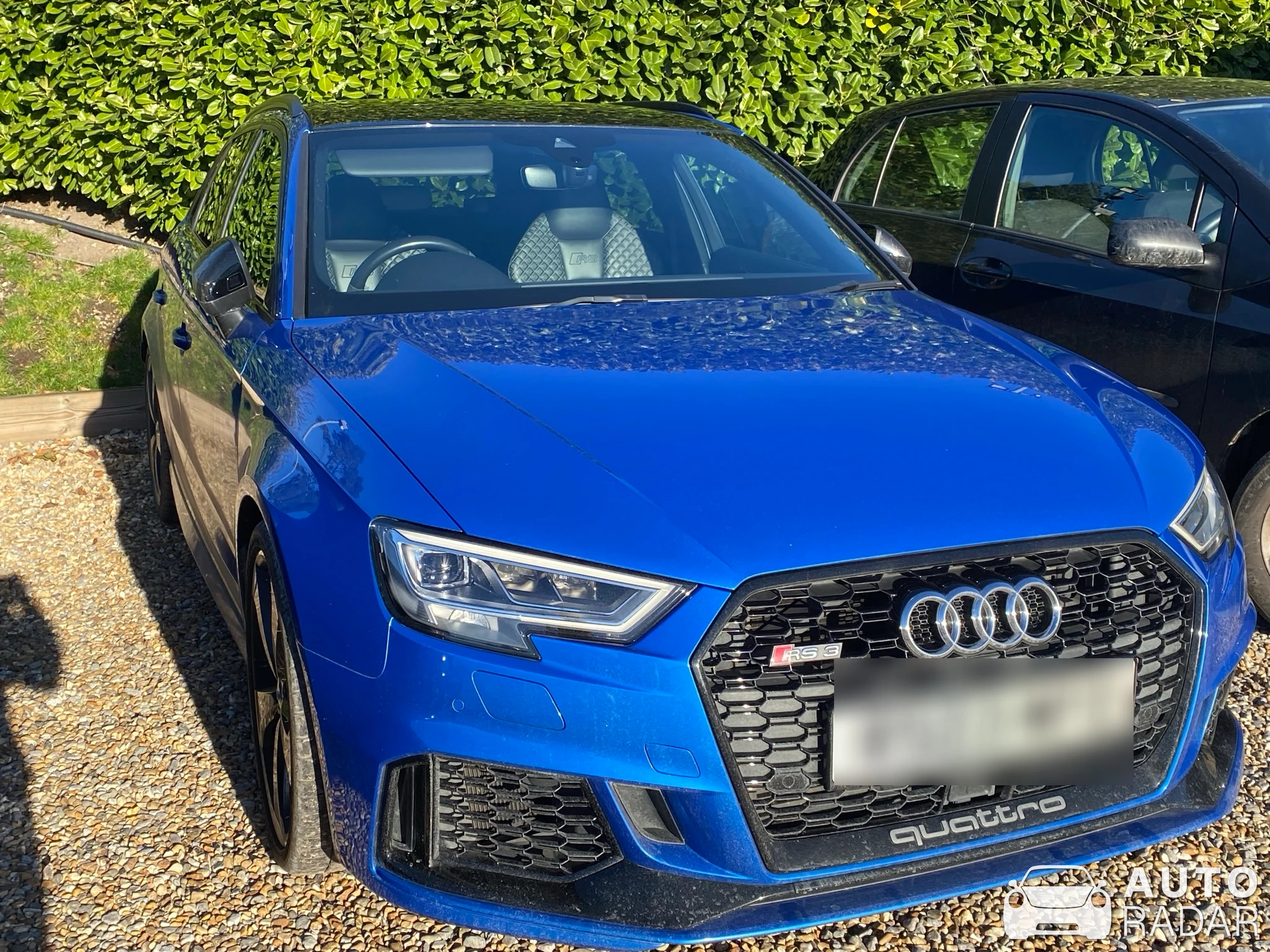 Audi RS3 Sportback 8V spotted in Hampshire, United Kingdom