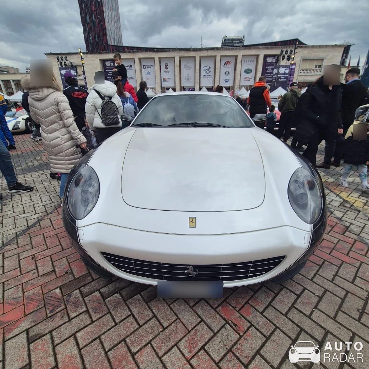 Ferrari 612 Sessanta spotted in Tiranë