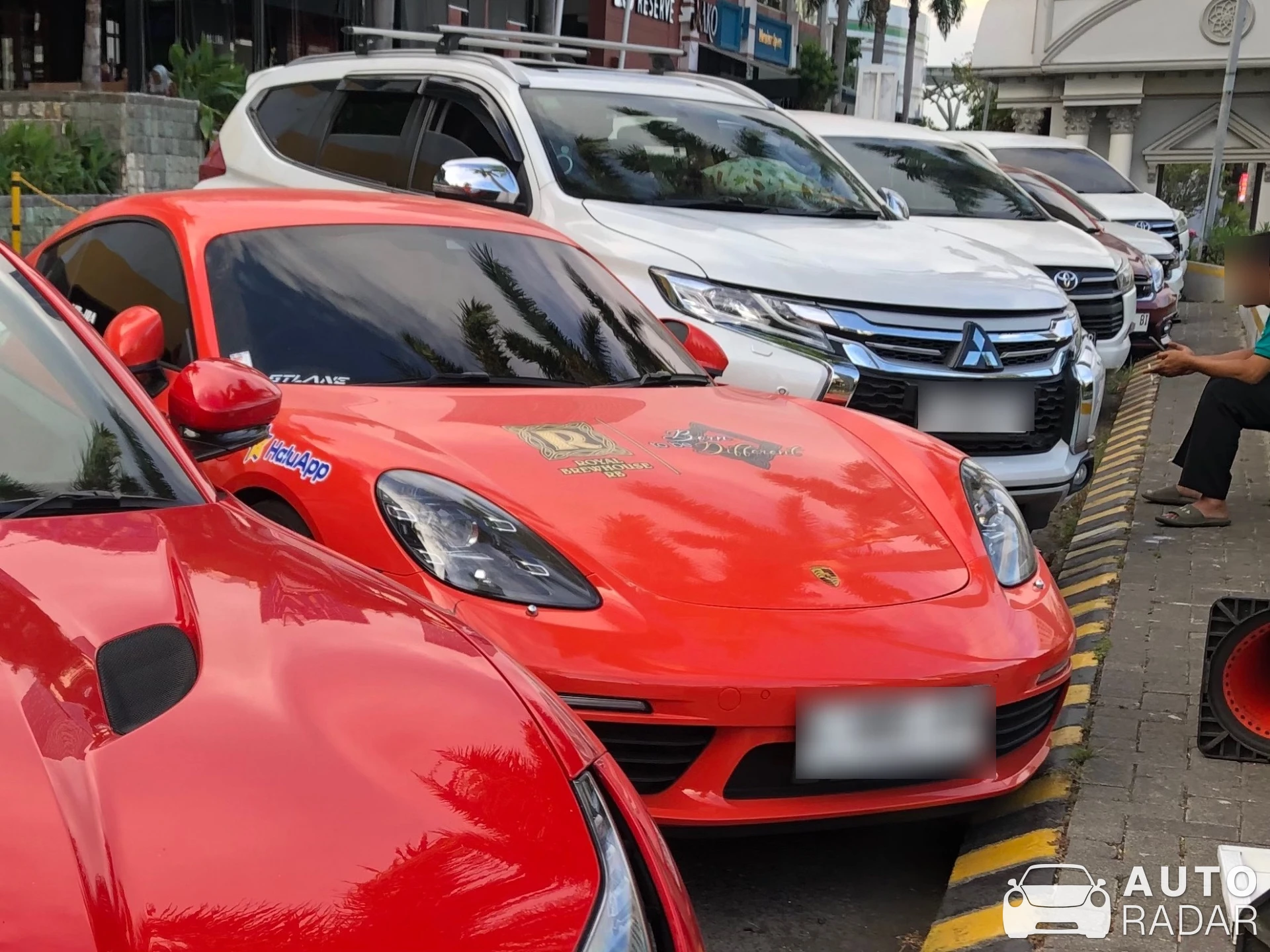 Porsche 718 Cayman S spotted in Surabaya, Indonesia