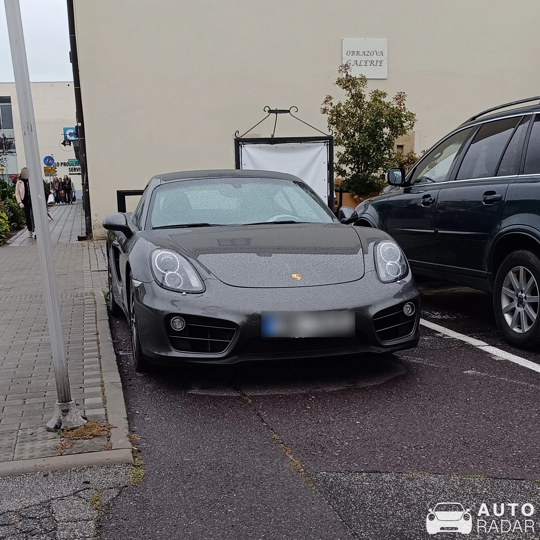 Porsche 981 Cayman S spotted in Okres Znojmo, Czechia
