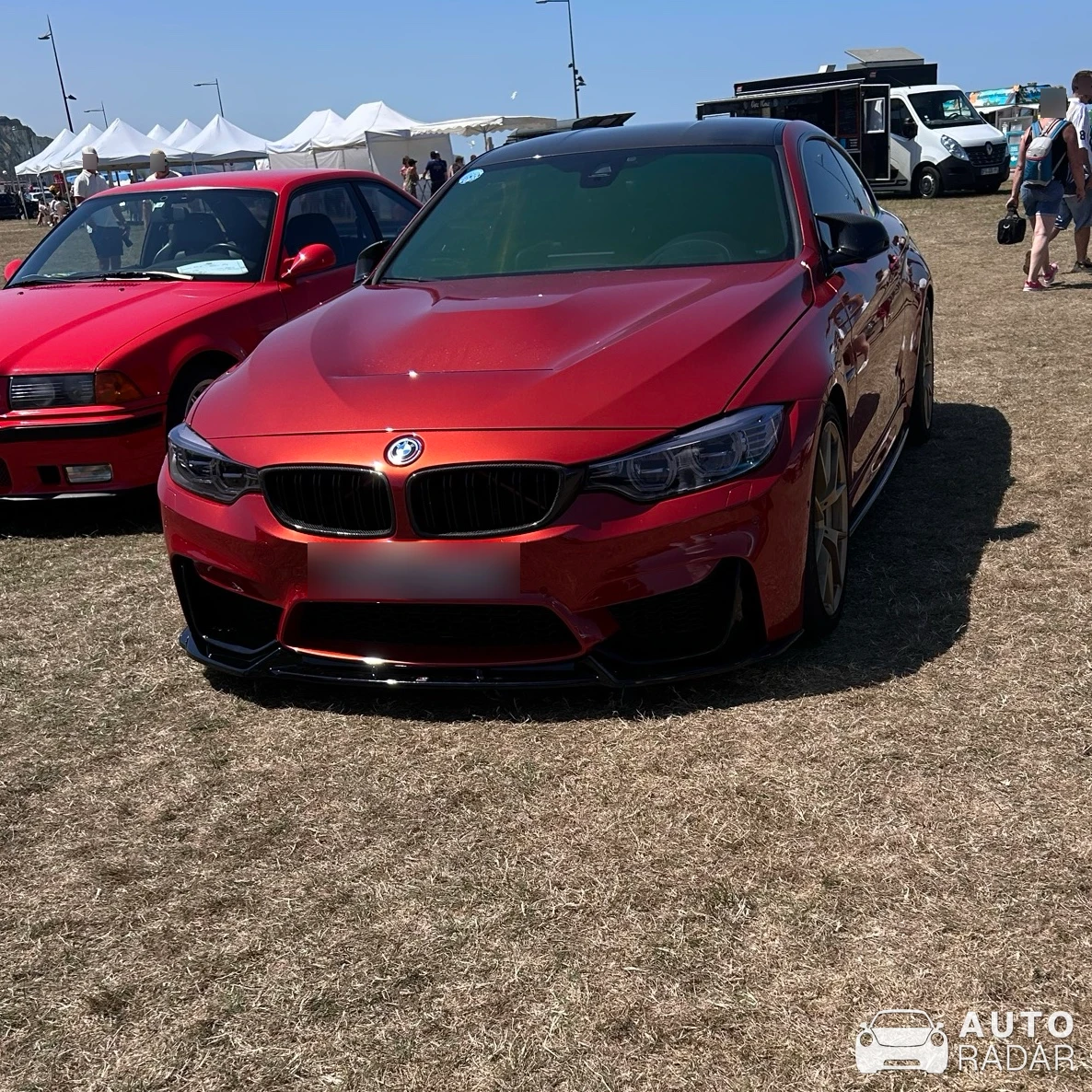 BMW M4 F82 Coupé Competition spotted in Dieppe