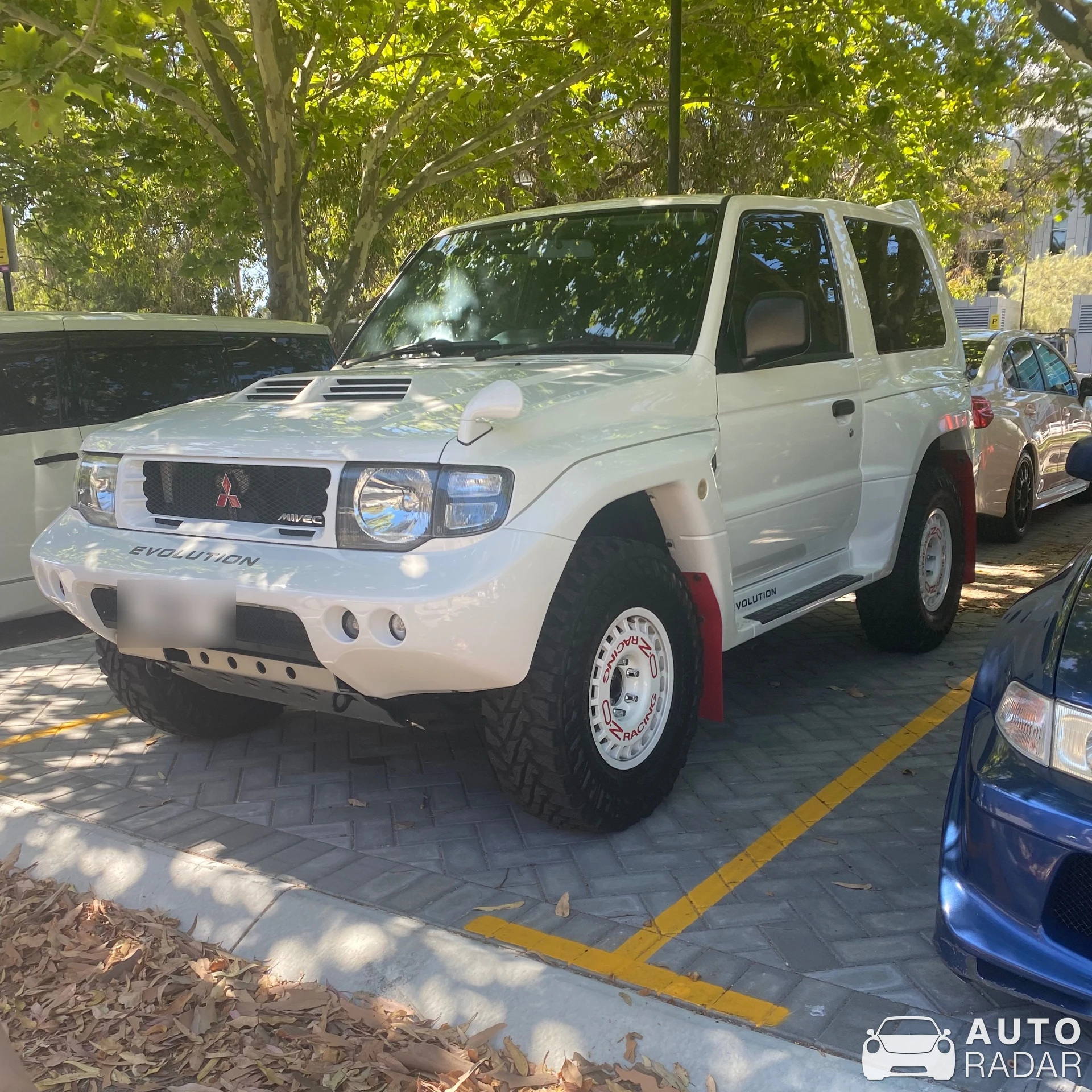 Mitsubishi Pajero Evolution spotted in Crawley, Australia
