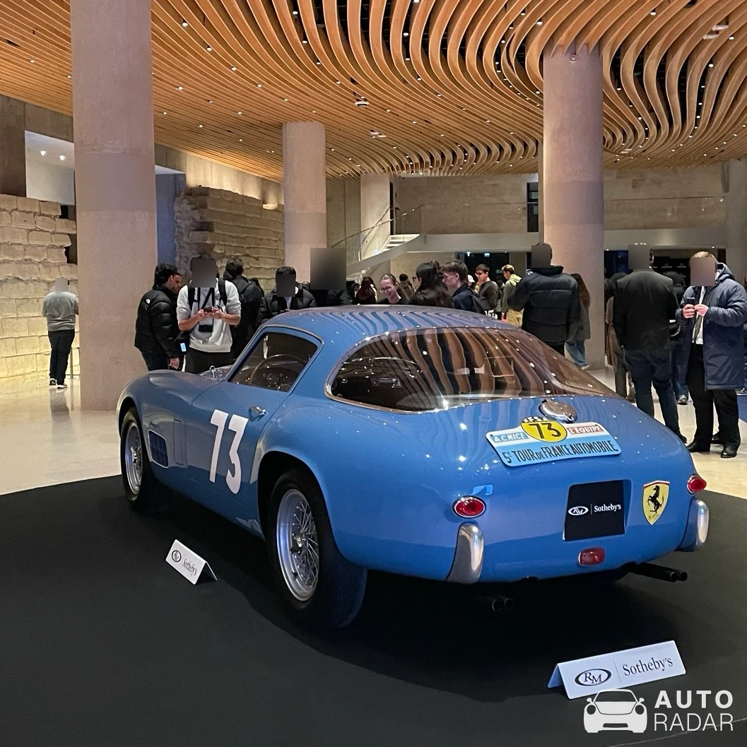 Ferrari 250 GT Berlinetta 'Tour de France' 3-Louvre spotted in Paris