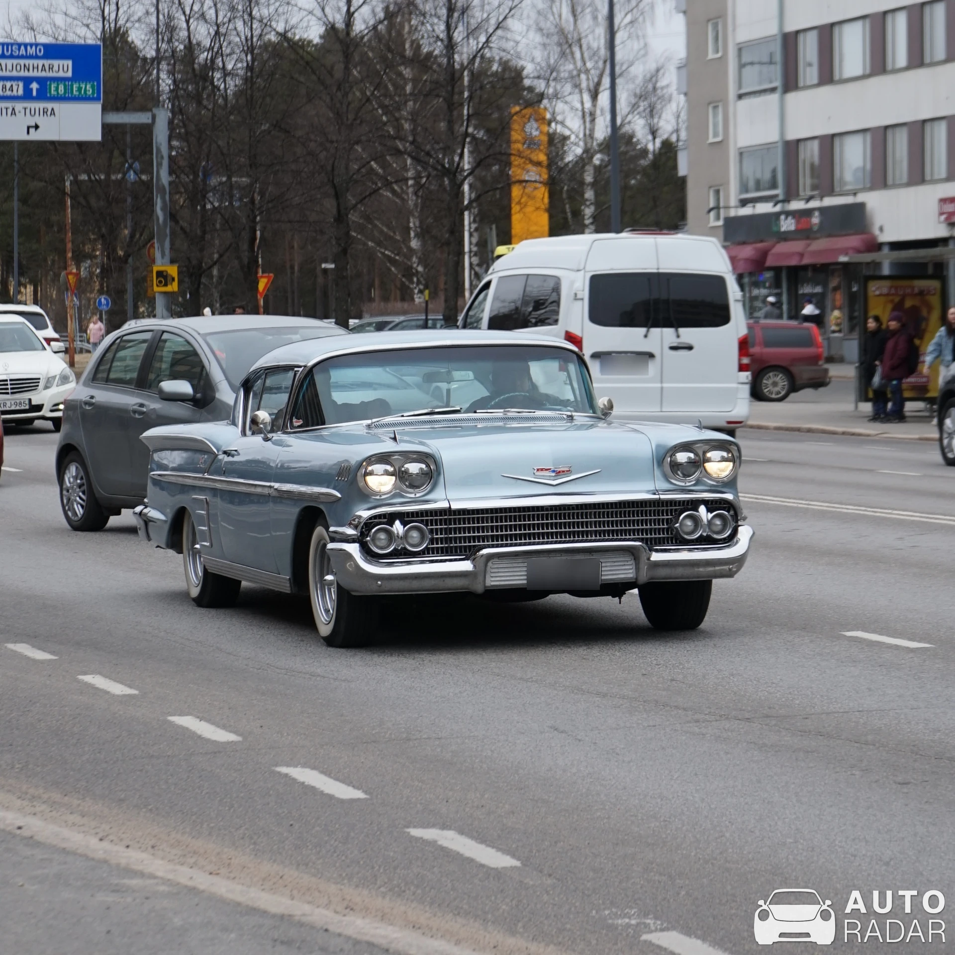 Chevrolet Bel Air spotted in Oulu, Finland