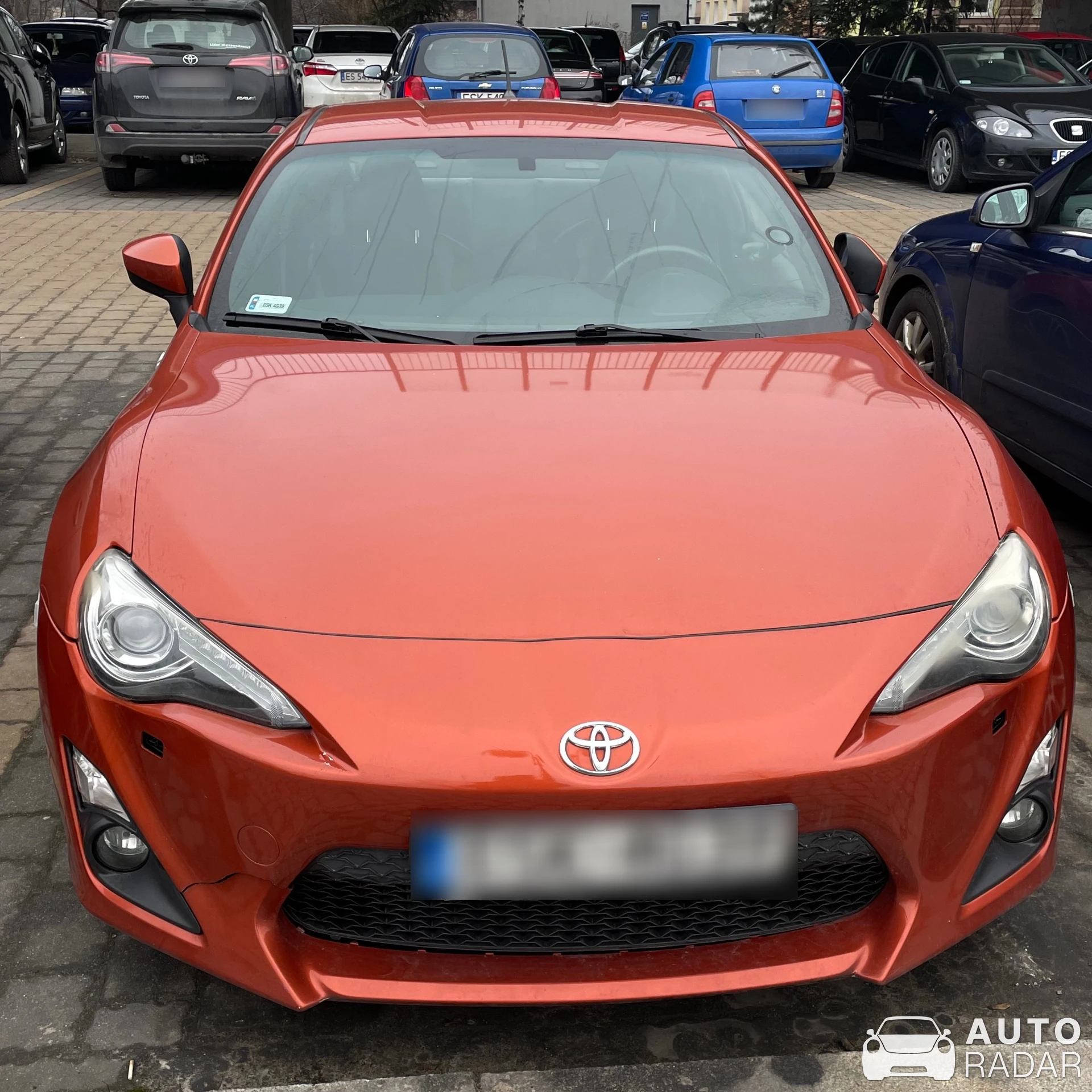 Toyota GT86 spotted in Skierniewice, Polska