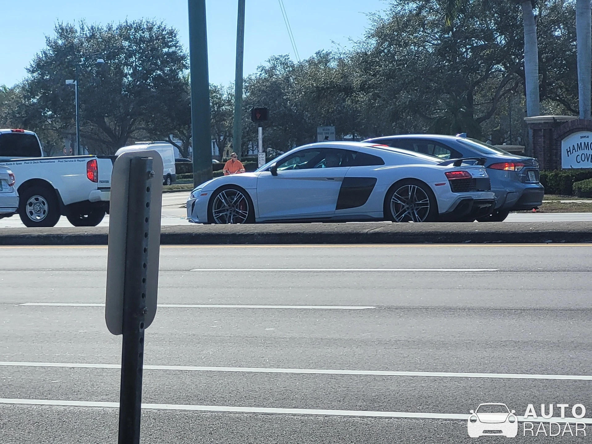 Audi R8 V10 spotted in Naples, United States