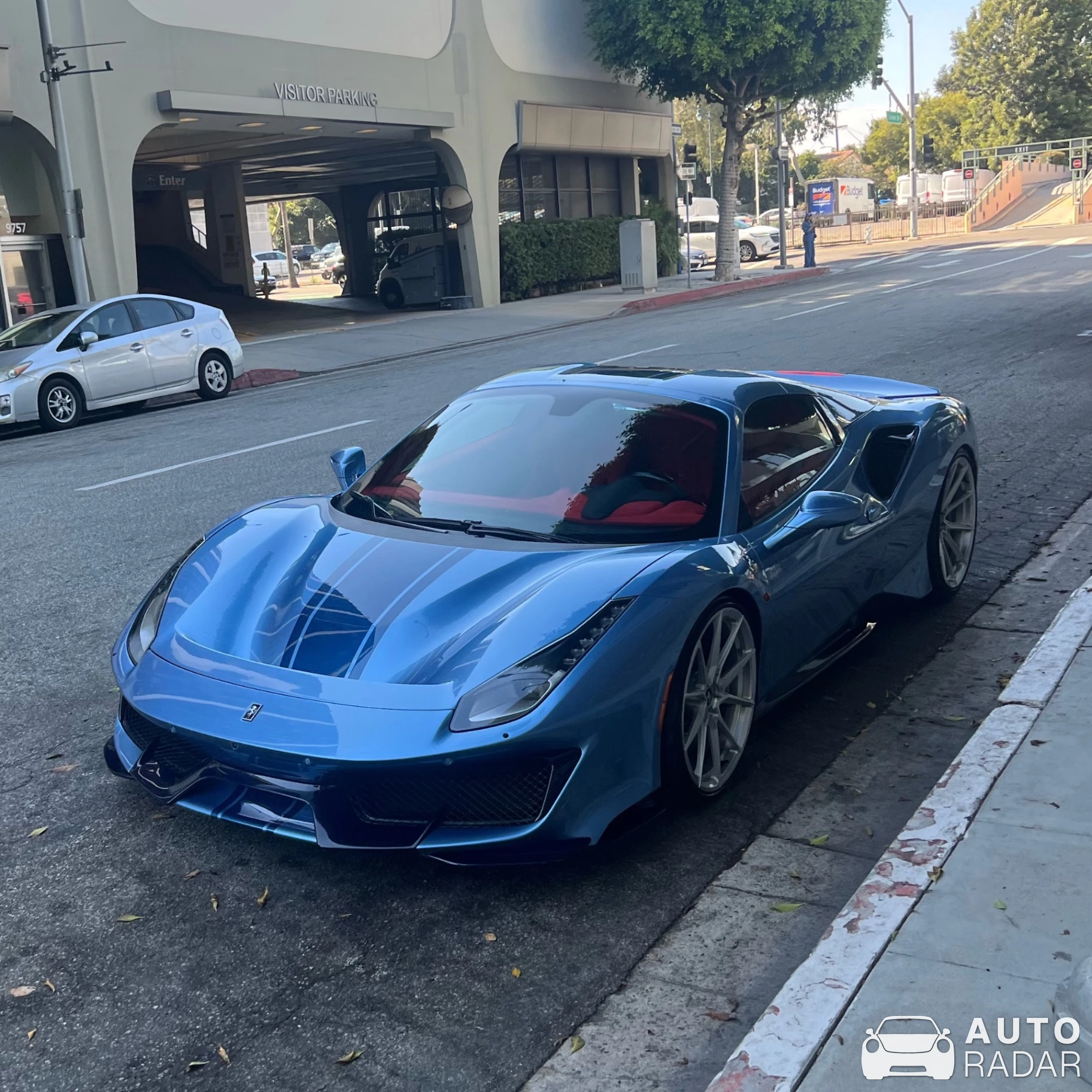 Ferrari 488 Pista spotted in Beverly Hills, United States