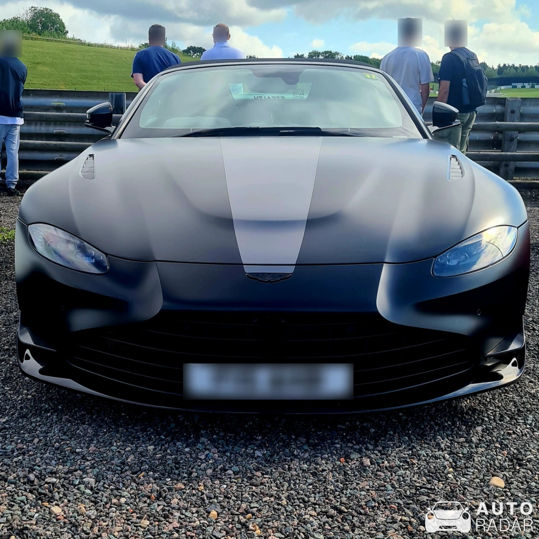 Aston Martin V8 Vantage Formula 1 Edition spotted in Leicestershire, United Kingdom