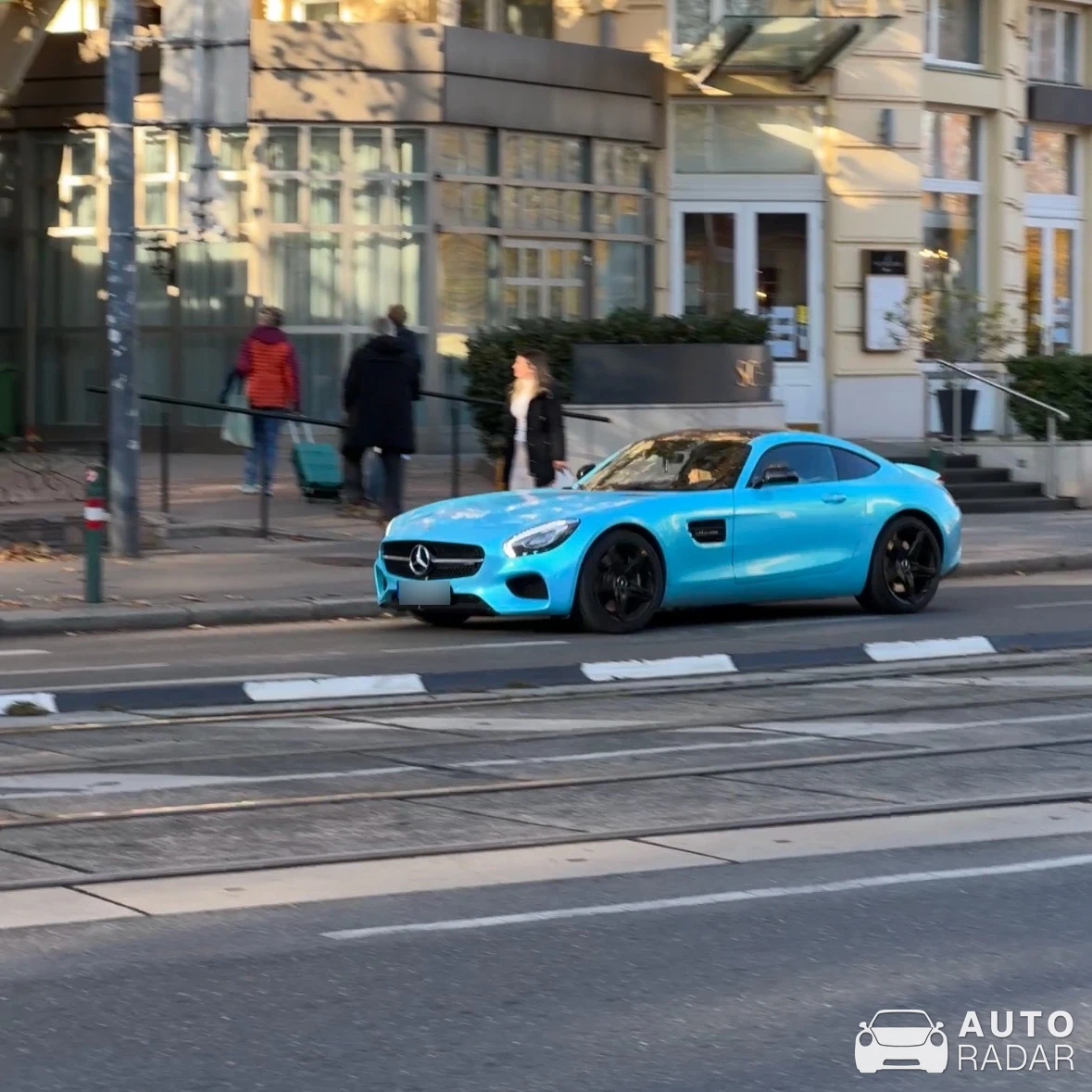 Mercedes-AMG GT C190 spotted in Wien, Austria