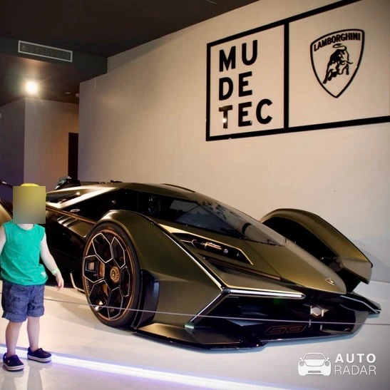 Lamborghini Lambo V12 Vision Gran Turismo spotted in Sant'Agata Bolognese