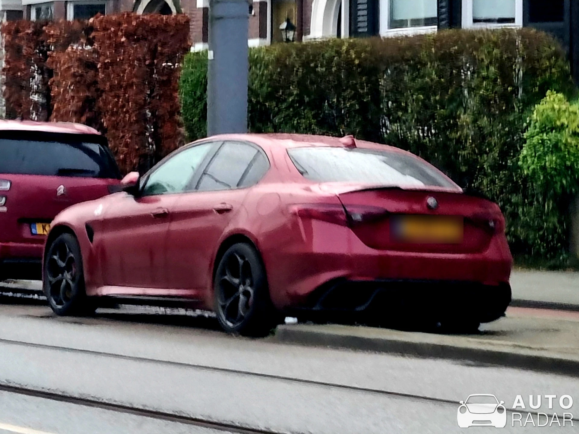 Alfa Romeo Giulia Quadrifoglio spotted in Rotterdam, Netherlands