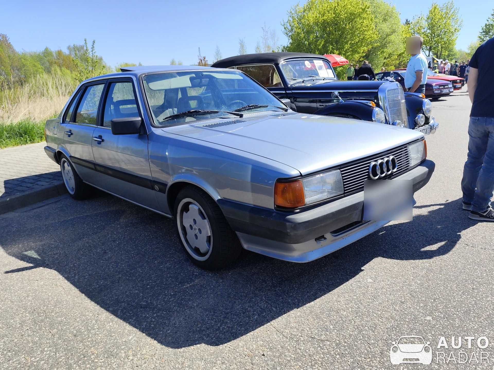 Audi 80 B2 spotted in Hartmannsdorf