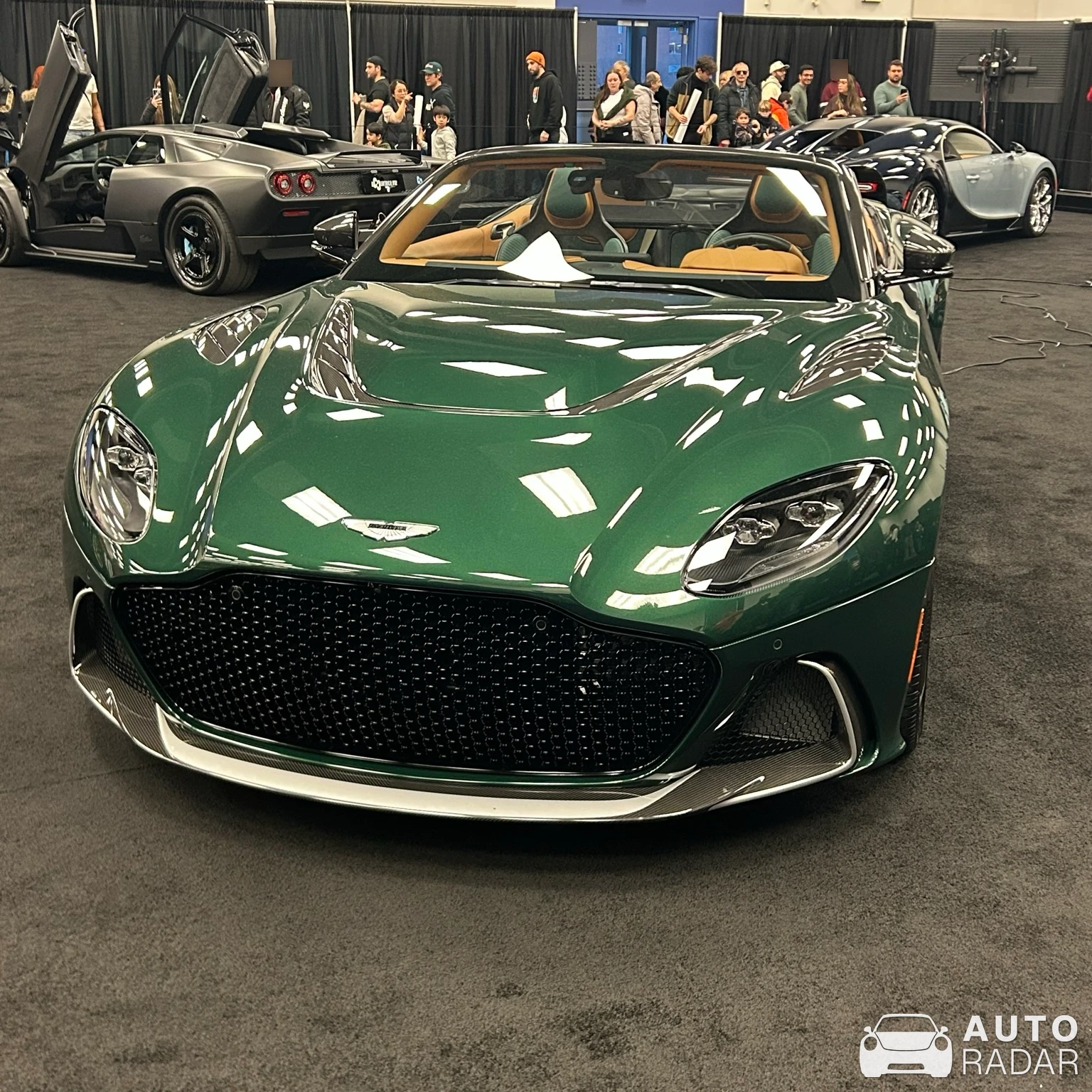 Aston Martin DBS Superleggera Volante spotted in Chambly, Canada