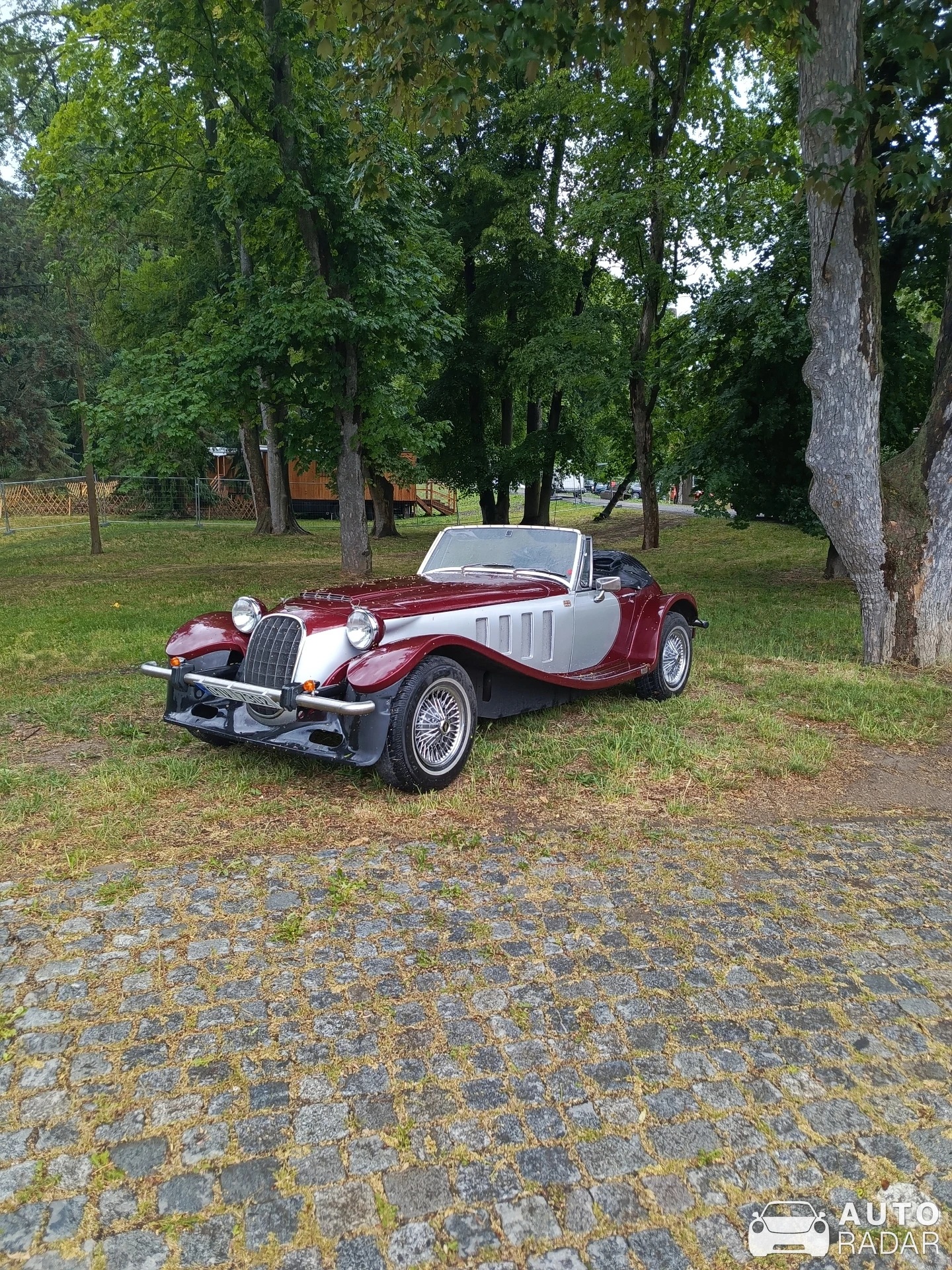 Morgan Plus 8 spotted in Praha