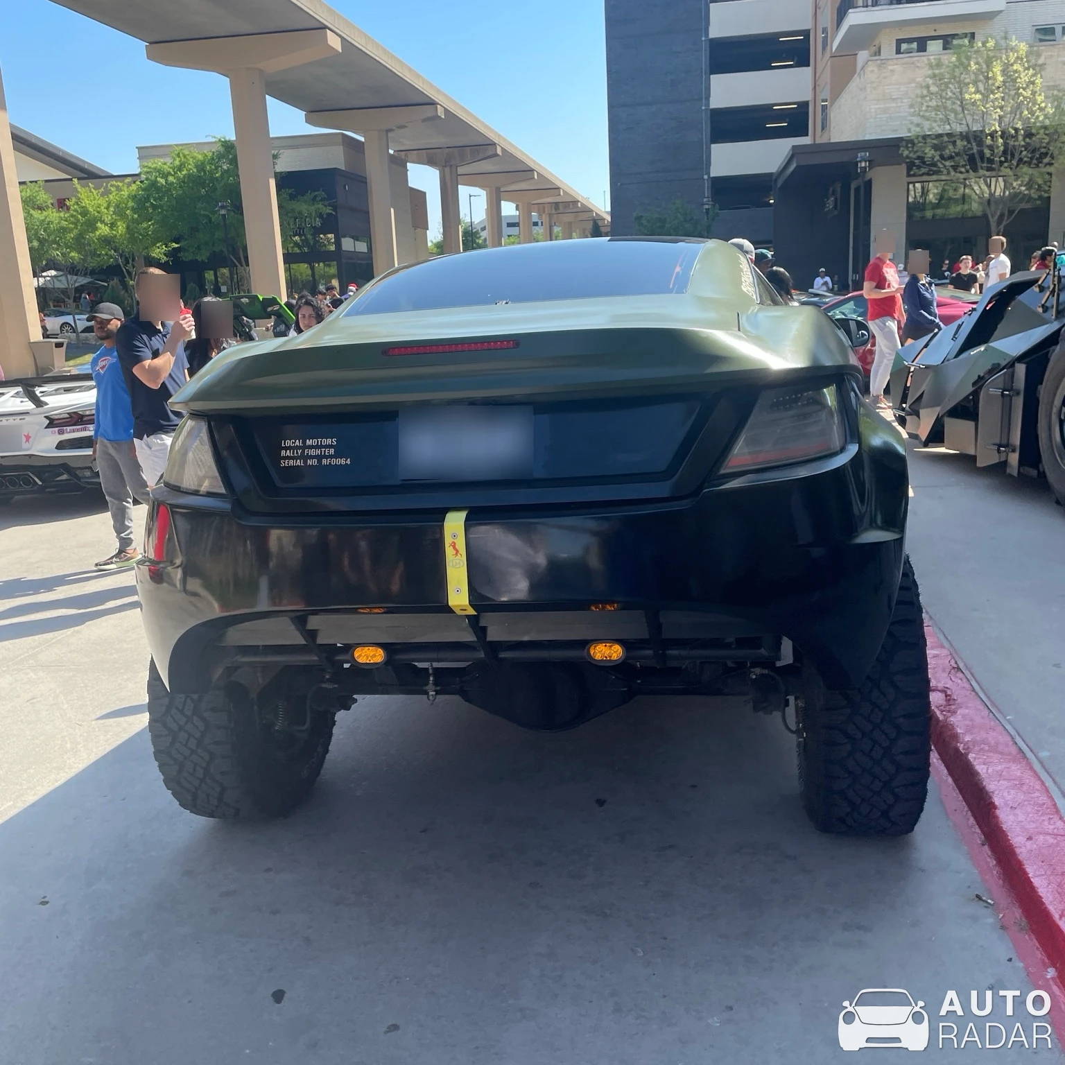 Local Motors Rally Fighter spotted in Irving